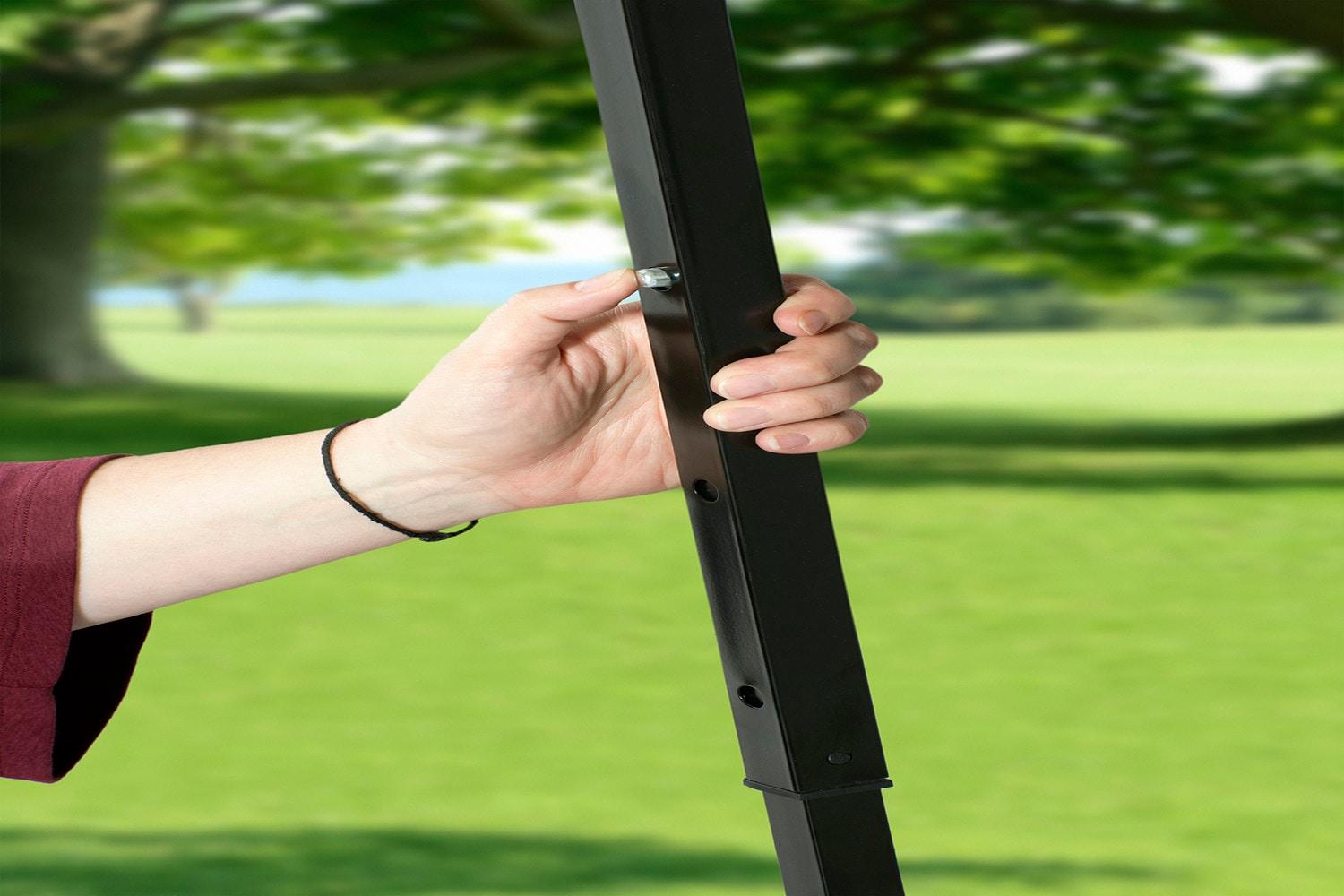 QuikShade Shade Tech 10 Ft. W x 10 Ft. D Steel Pop-Up Canopy