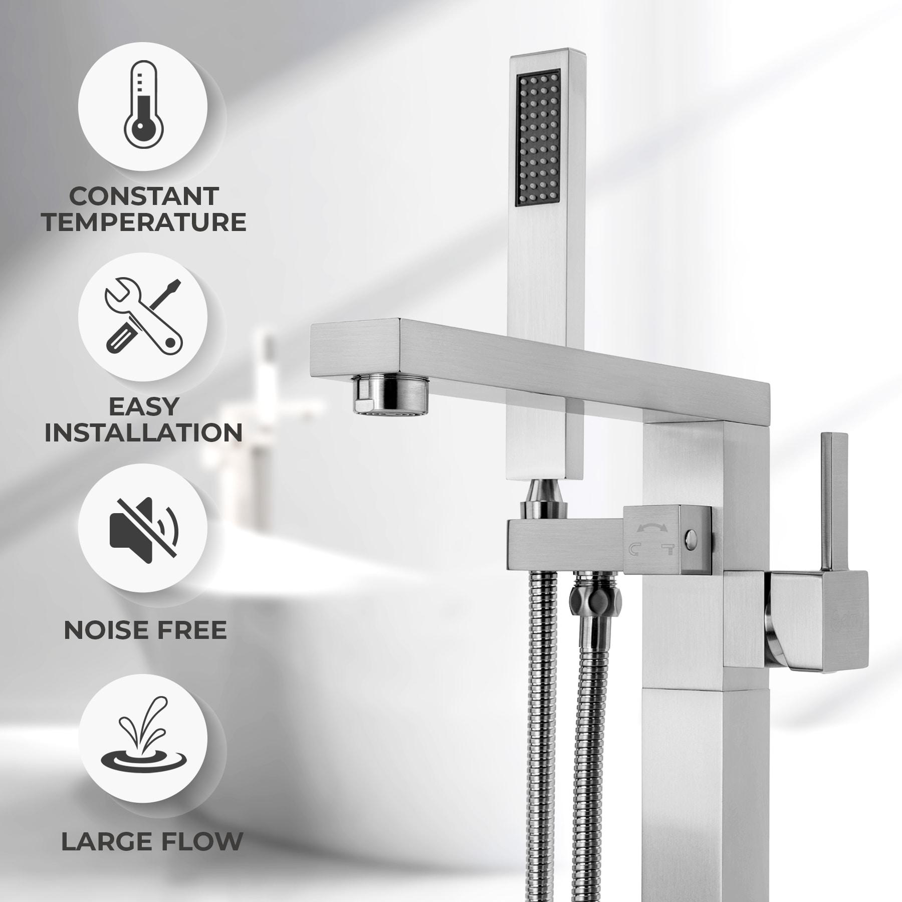 Single Handle Floor Mounted with Handshower