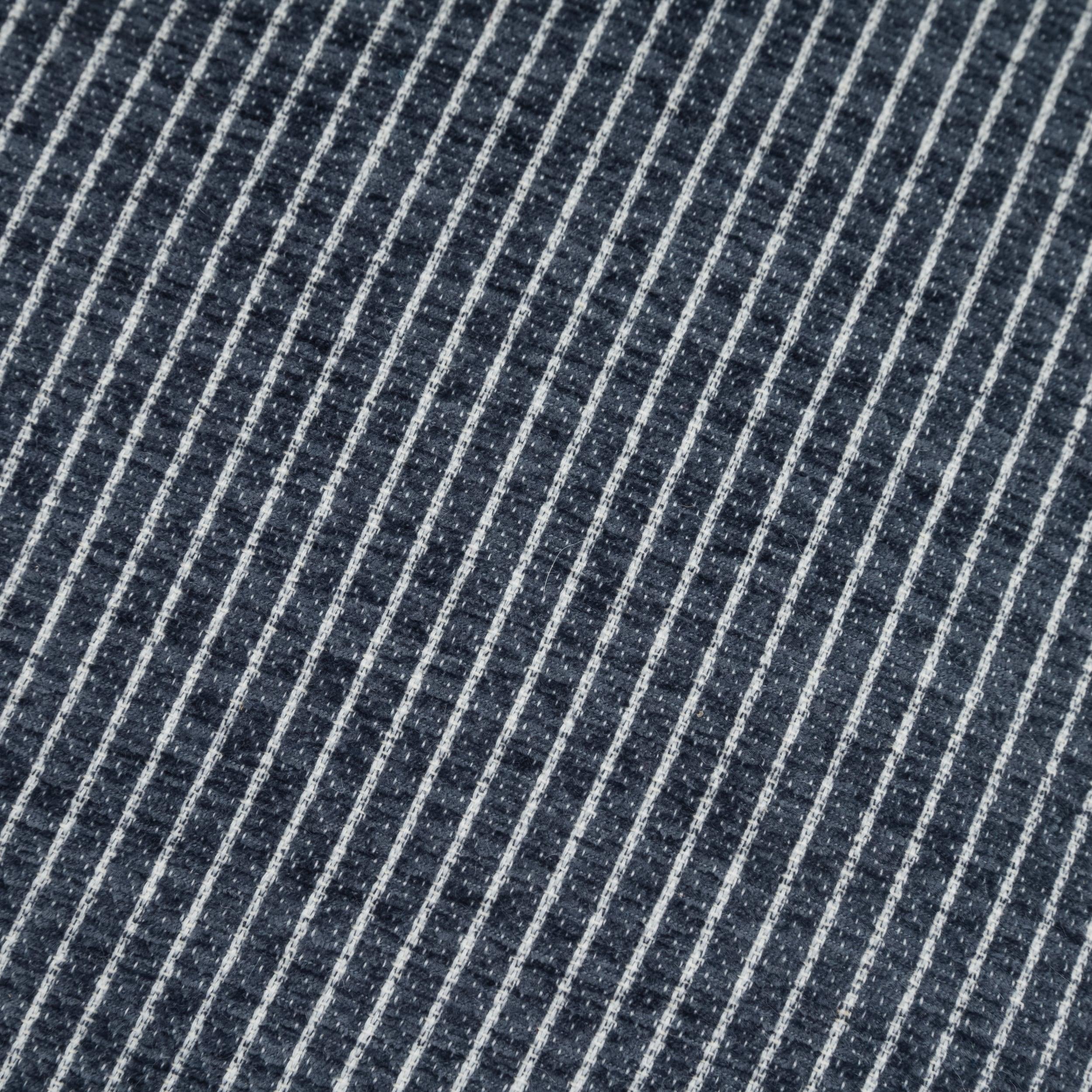 EverGrace Elsa Reversible Pinstripes Striped Reversible Throw Pillow