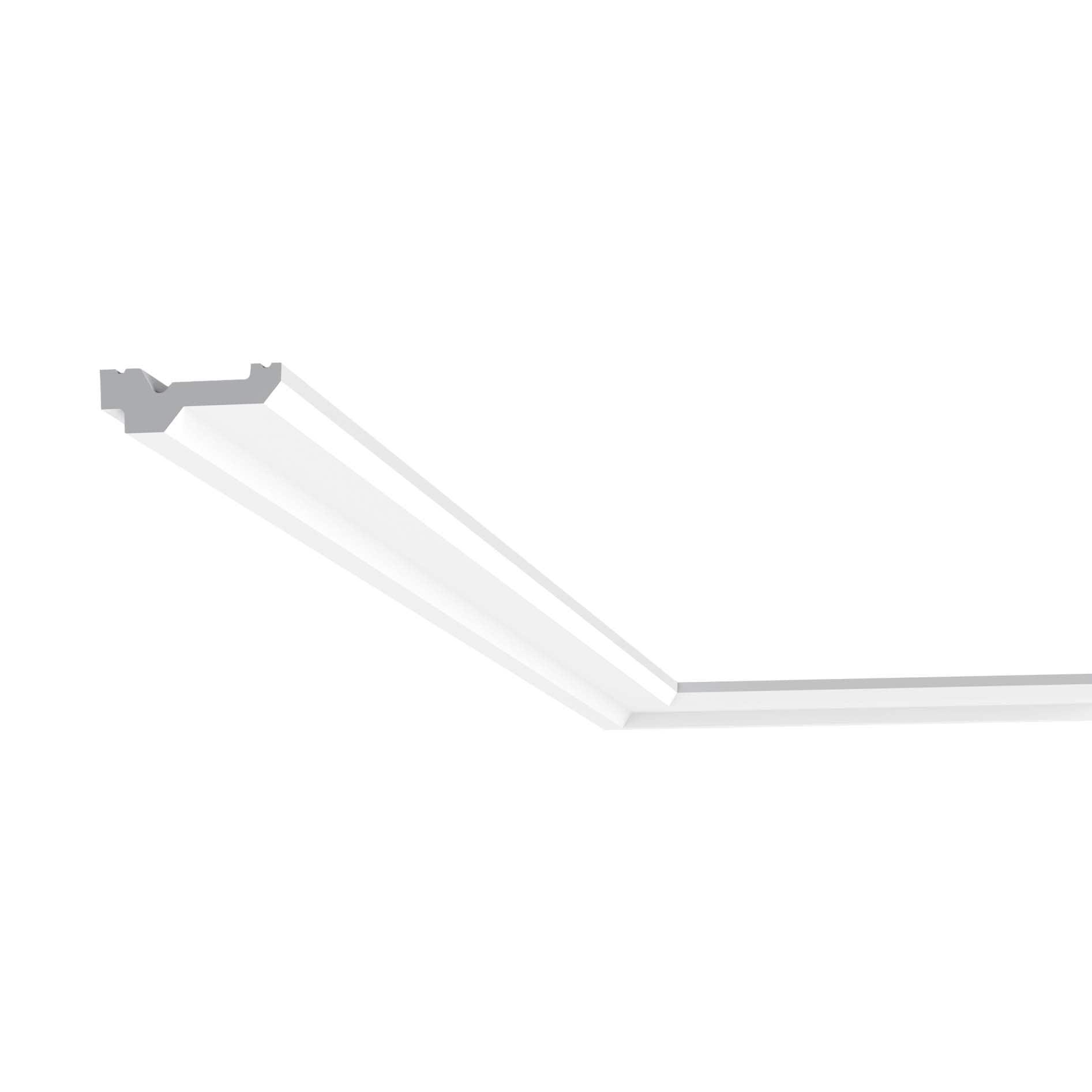 Orac Decor 0.75'' H x 78.75'' W x 2.38'' D Plastic Crown