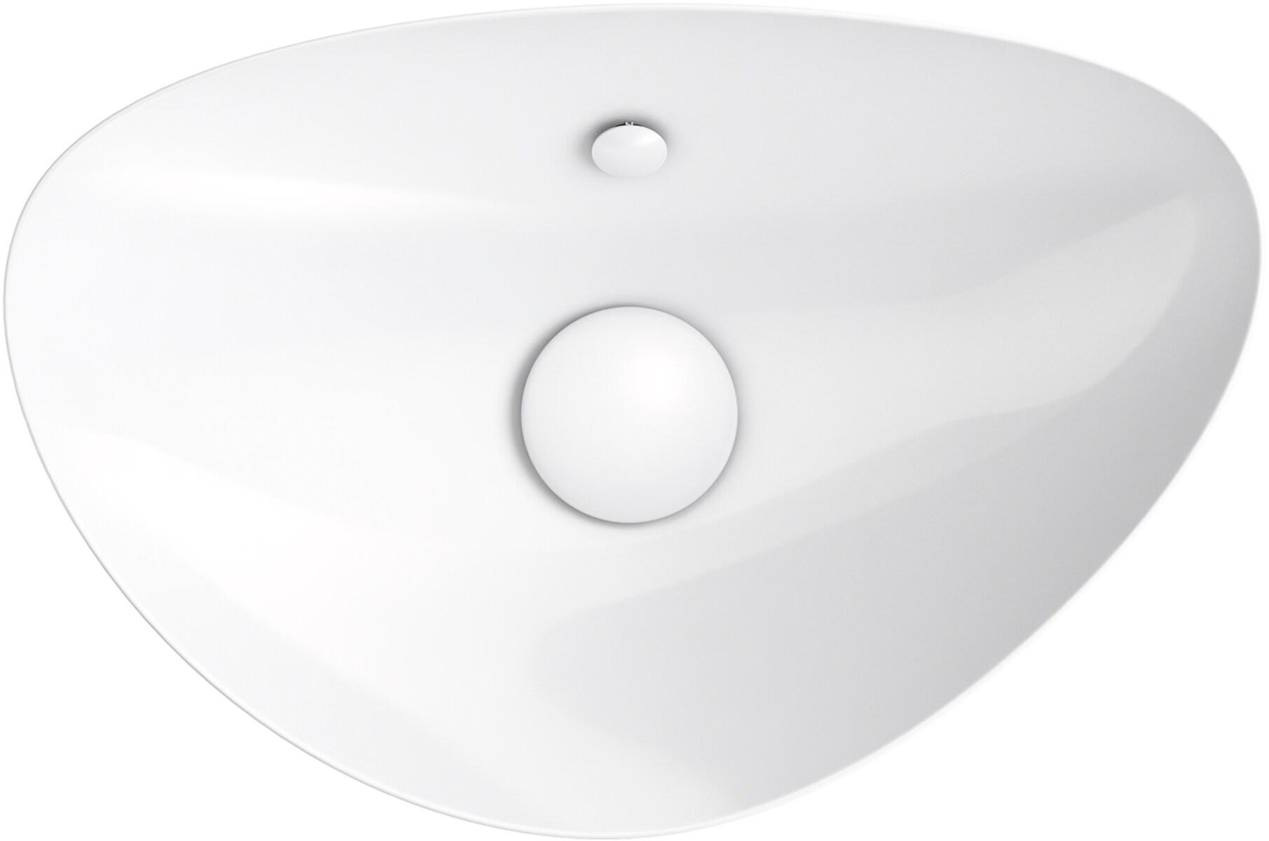 Veil® Ceramic Specialty Vessel Bathroom Sink with Overflow