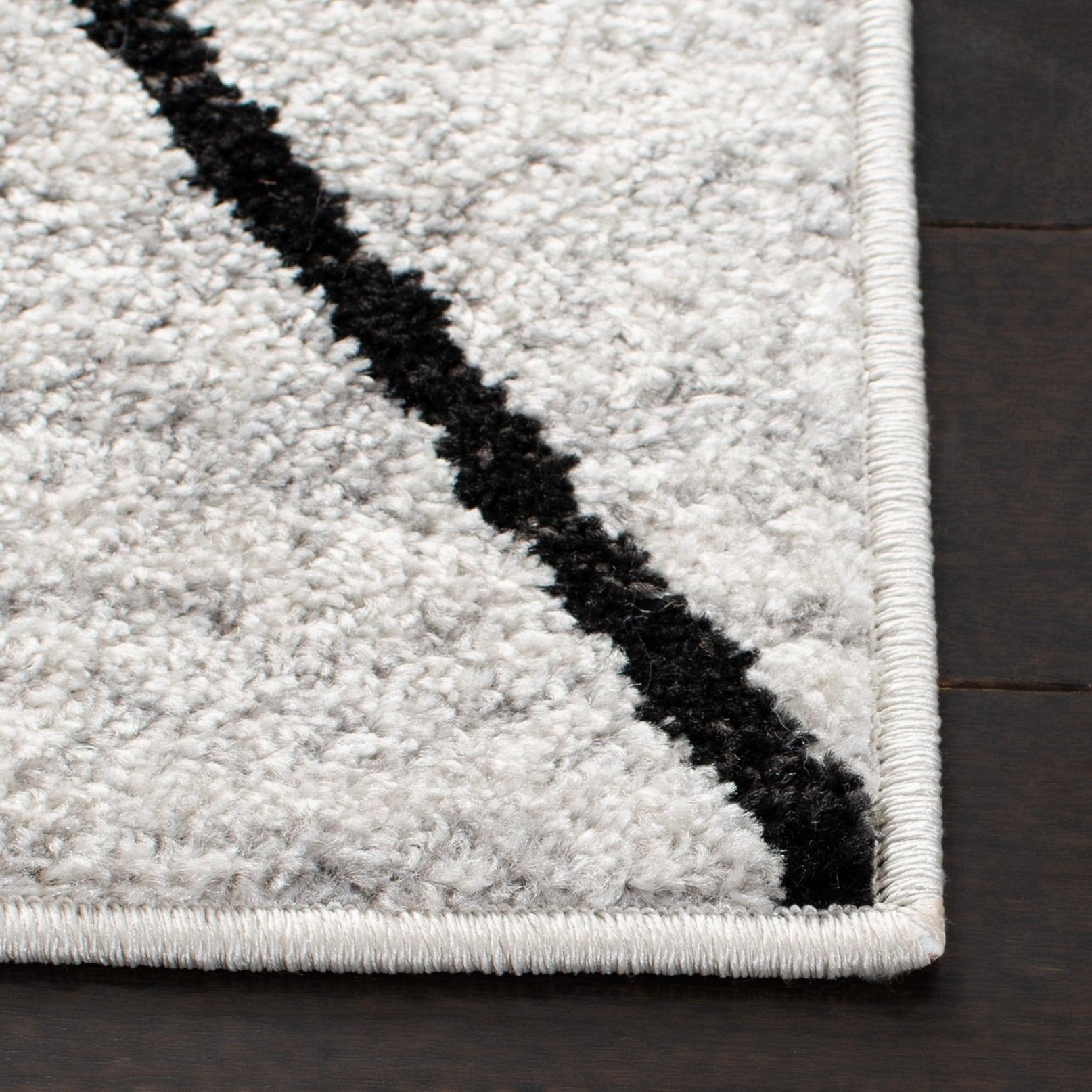 Adirondack ADR251 Machine Made Indoor Area Rug - Ivory/Grey - 10'x14' - Safavieh
