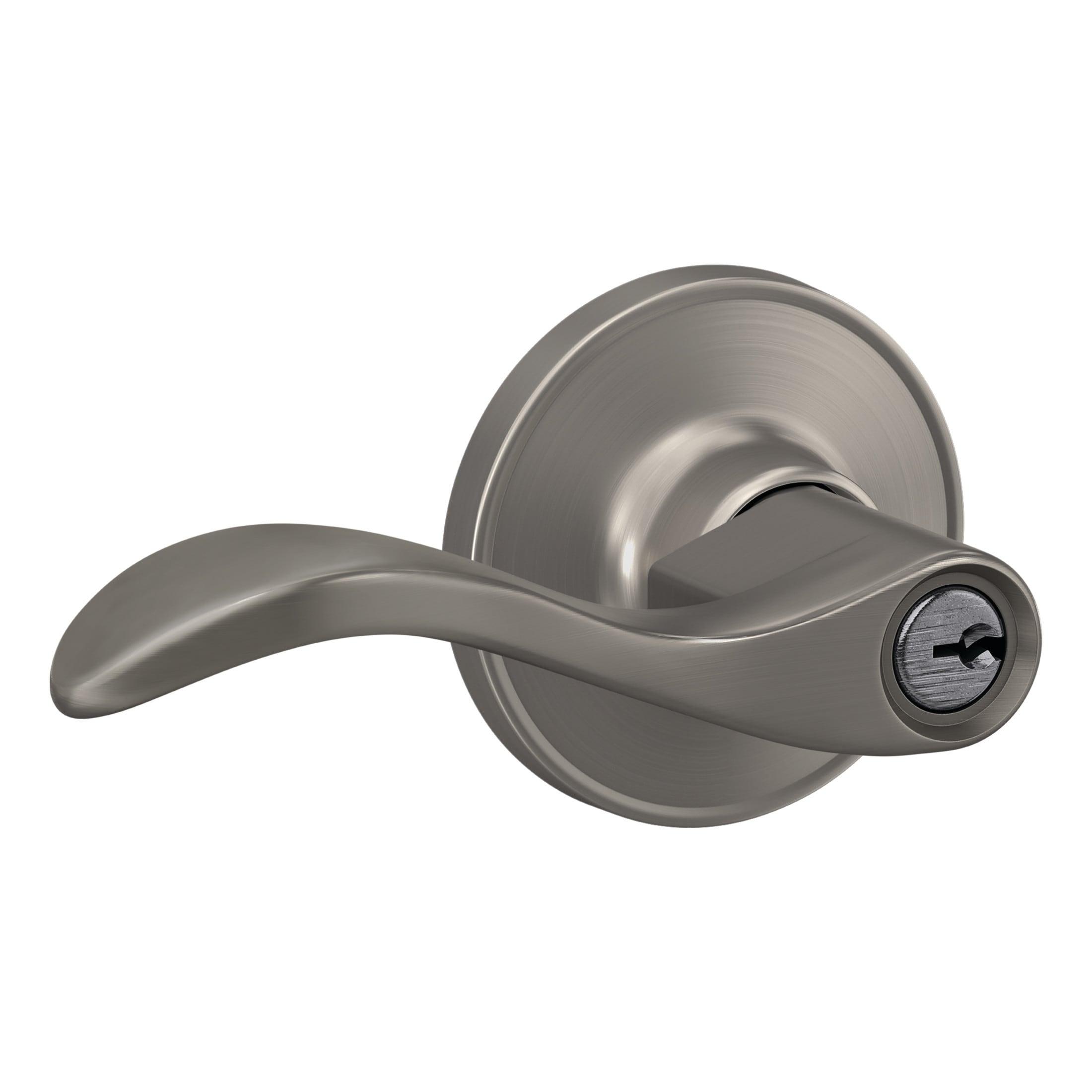 Accent Privacy Door Lever with Rosette