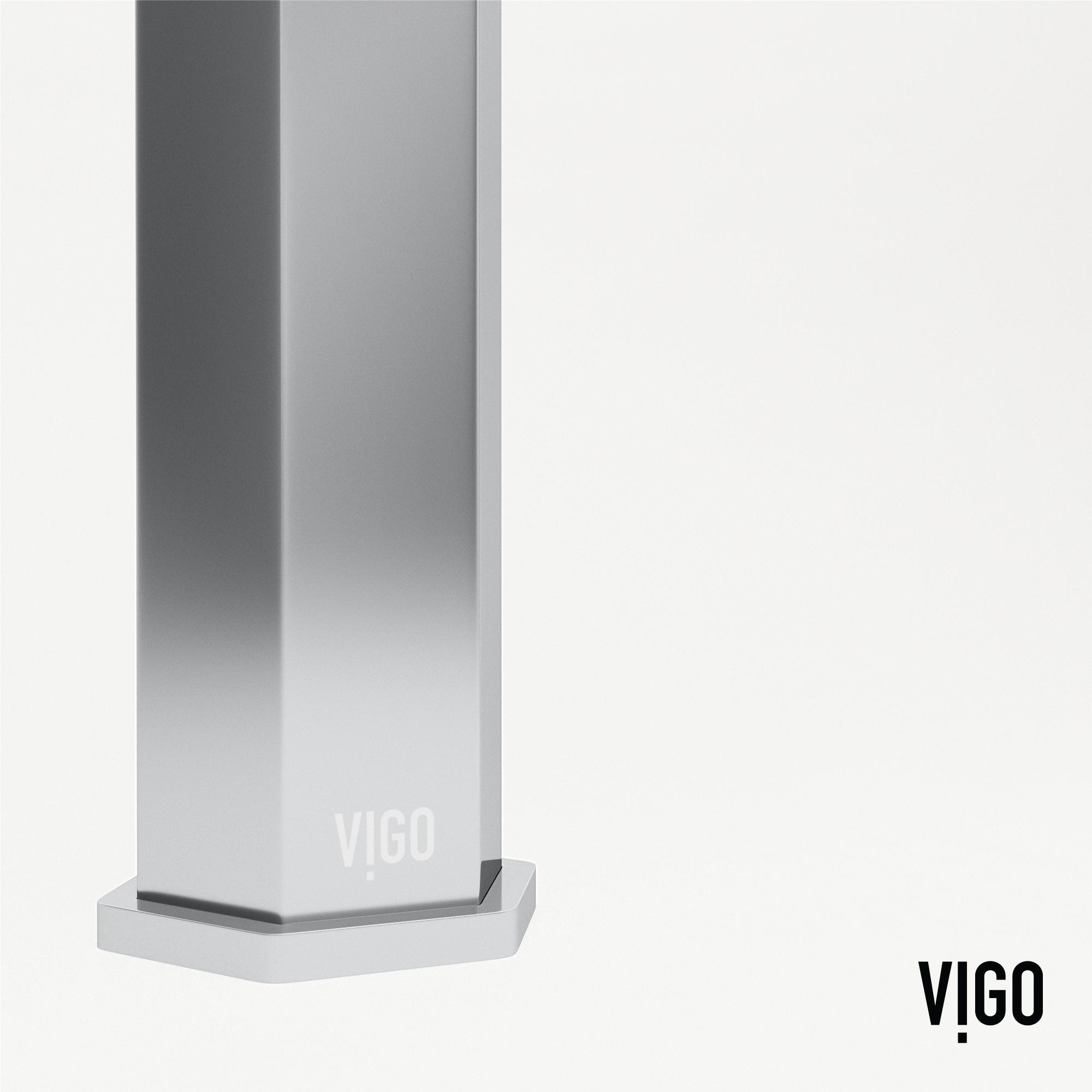 Nova 8" H Single Handle Single Hole Bathroom Faucet