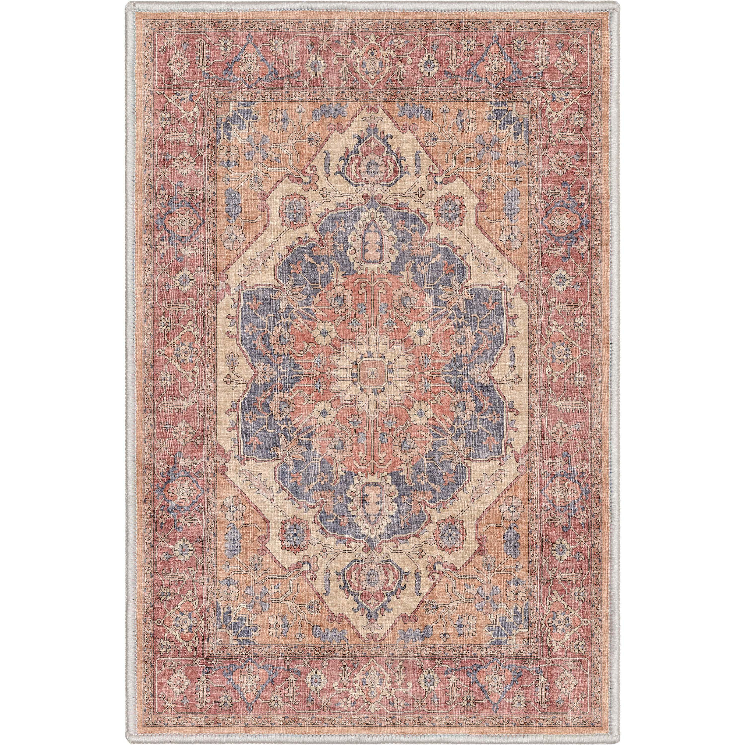 Kehr Antigua Vintage Persian Oriental Red Flat-Weave Rug