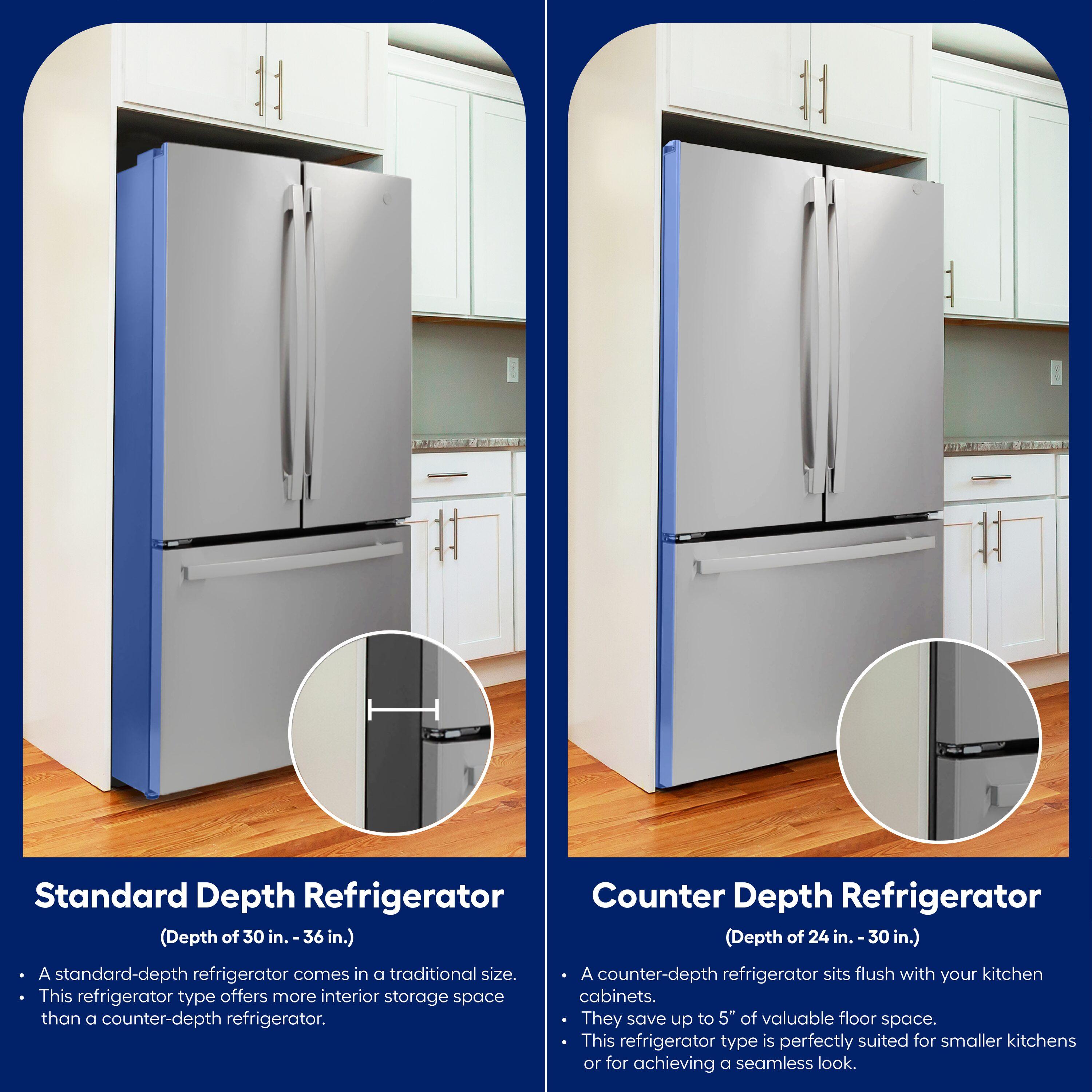 Ge 11.9 Cu. Ft. Bottom-freezer Refrigerator