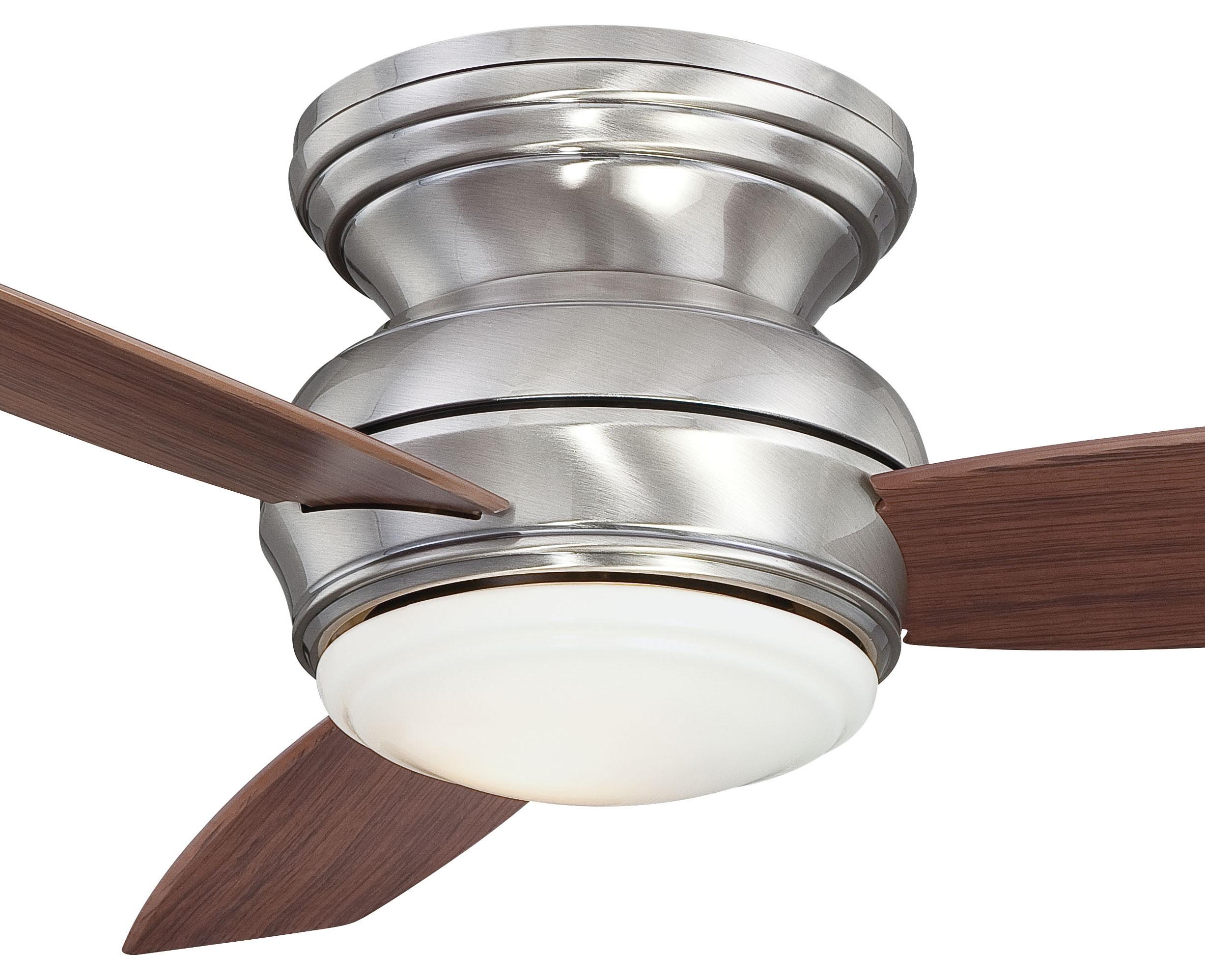 Minka Aire 44" Concept II 3 - Blade Outdoor LED Propeller Ceiling Fan with Wall Control and Light Kit Included