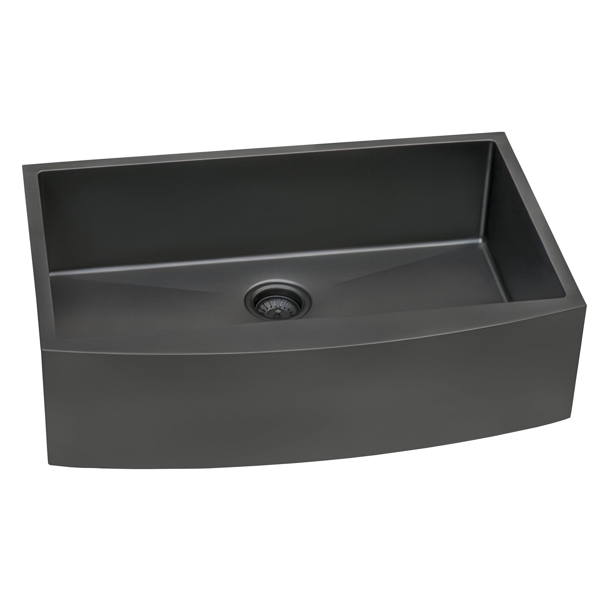 Ruvati 33-inch Apron-Front Farmhouse Kitchen Sink -Stainless Steel