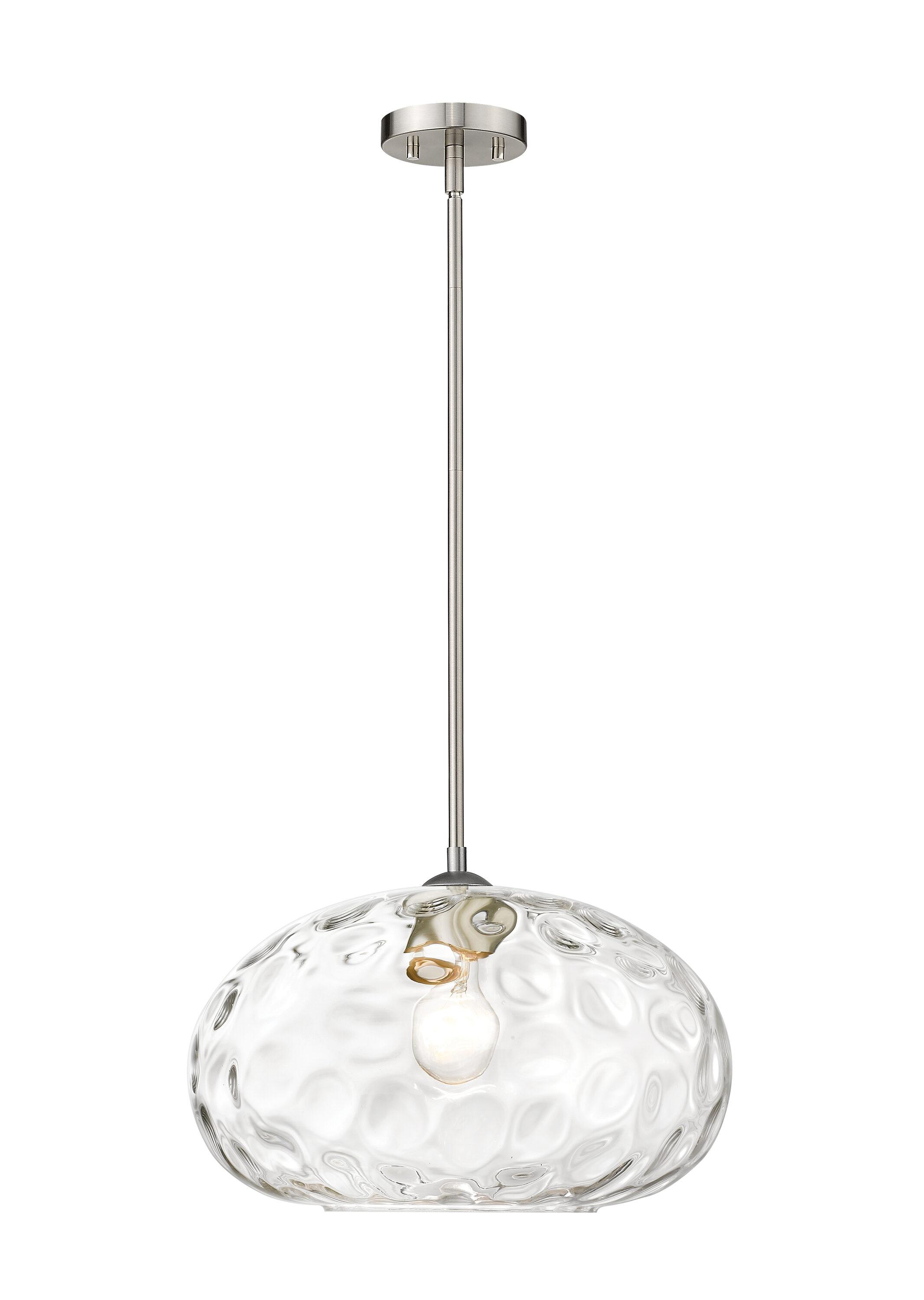 Z-Lite Chloe 1 - Light Pendant in  Brushed Nickel