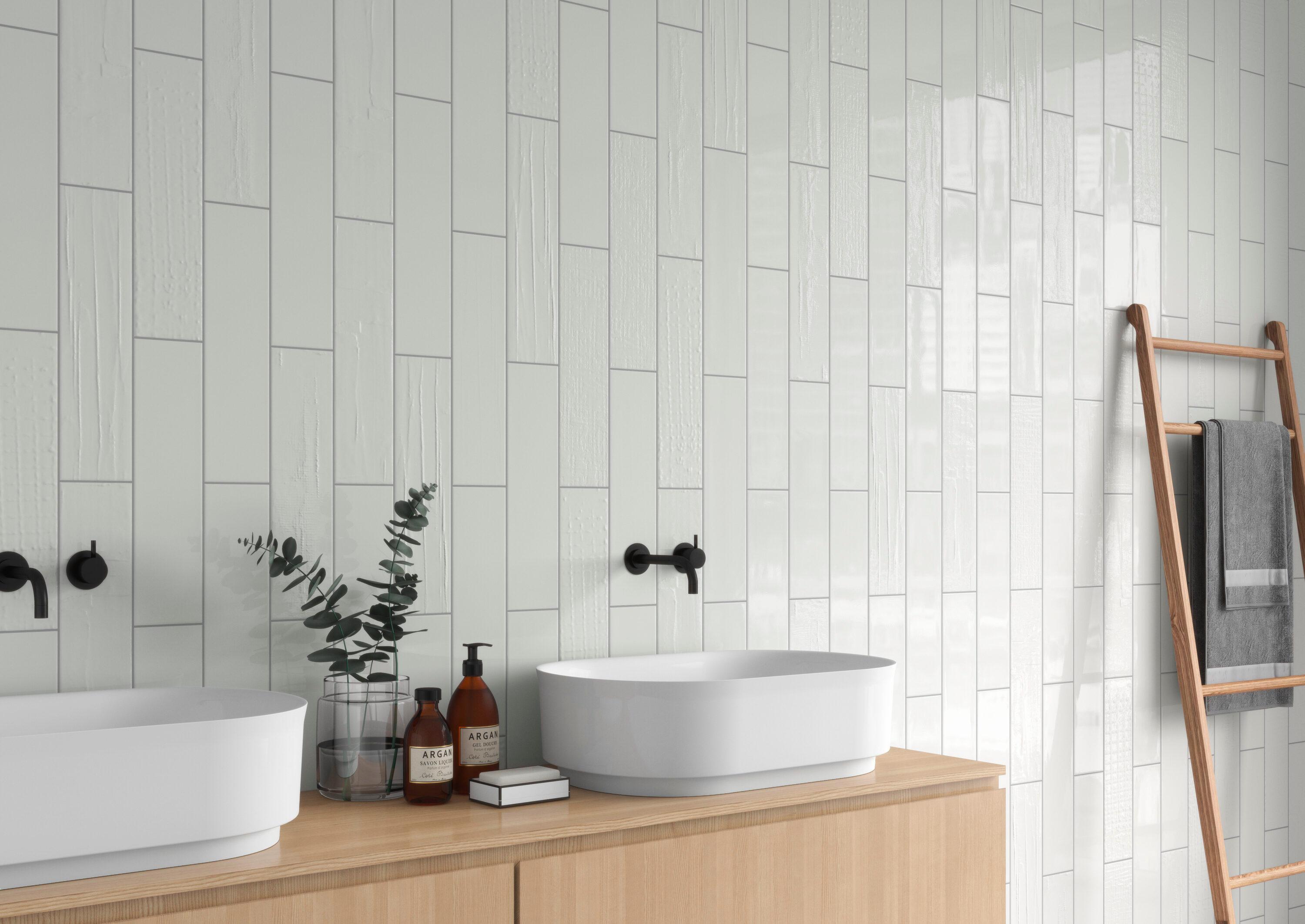 Andova Perfecto-Marvelli 4-in. x 16-in. Subway Textured Glossy Ceramic Wall Tile