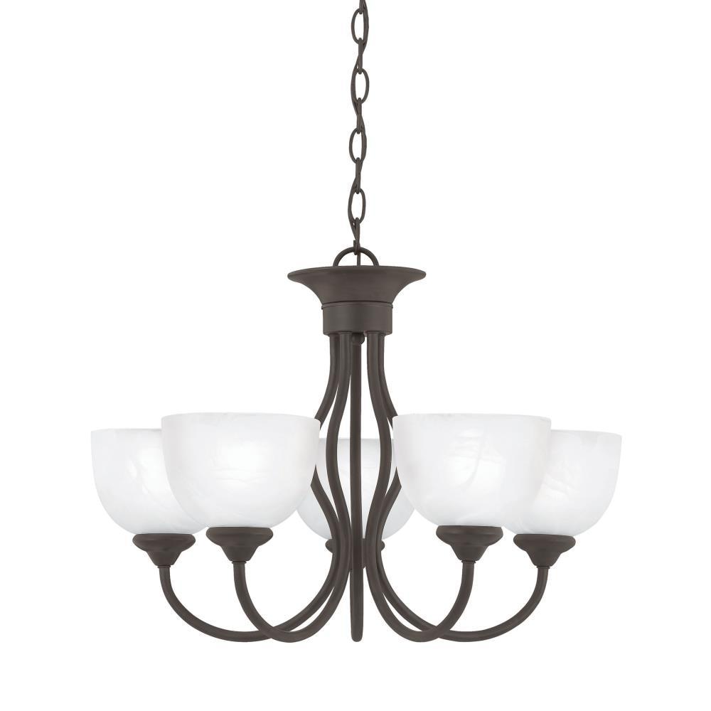 Elk Home Tahoe 5 - Light Chandelier in  Painted Bronze