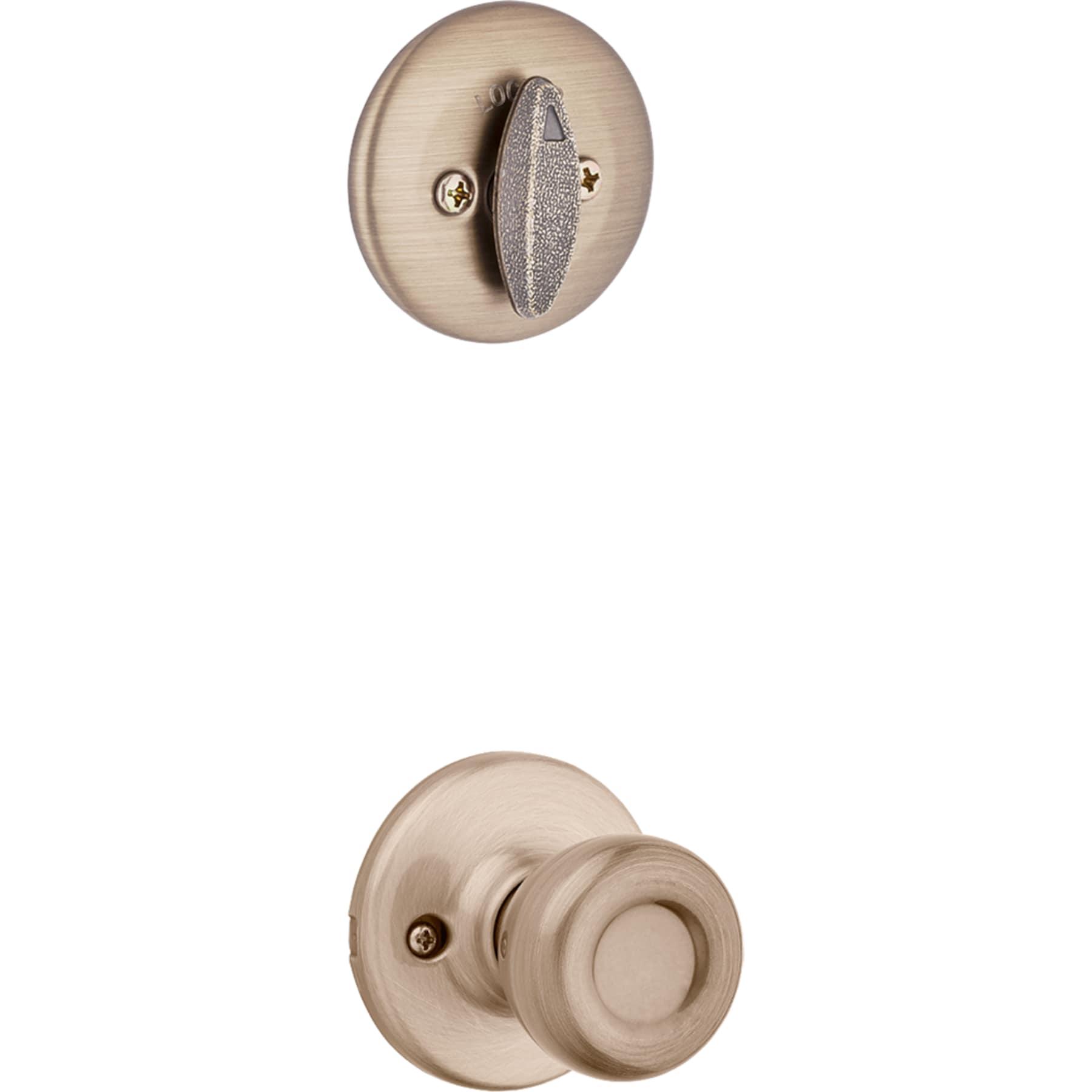 Handleset with Deadbolt and Door Two Piece and Rosette