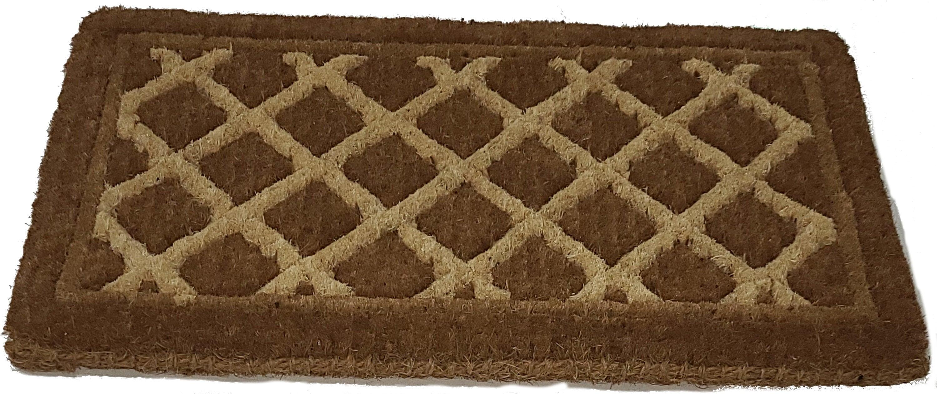 Imports Décor Diamonds Doormat in Coir Material