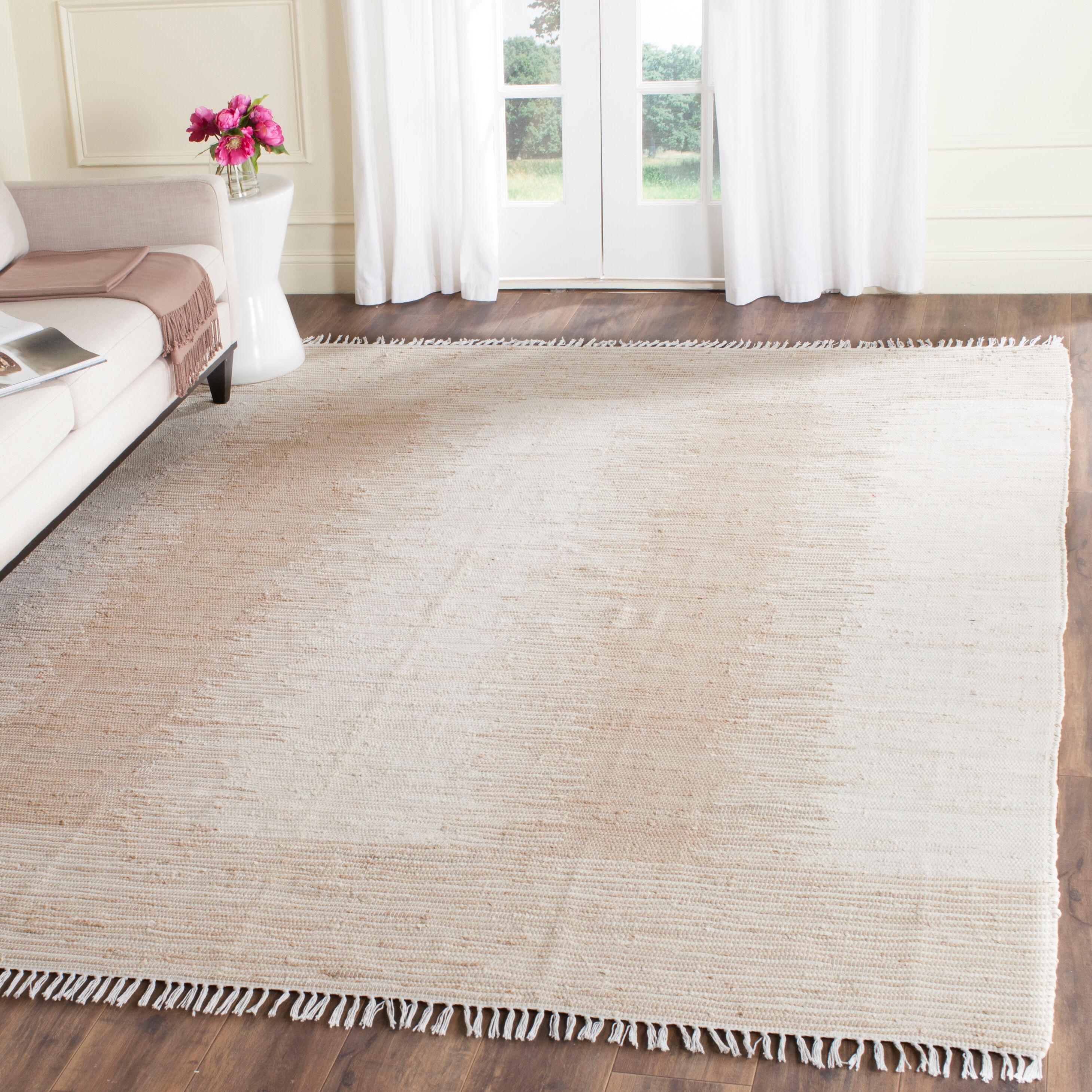 Montauk MTK752 Hand Woven Area Rug - Beige - 8'9"x11'9" - Safavieh.