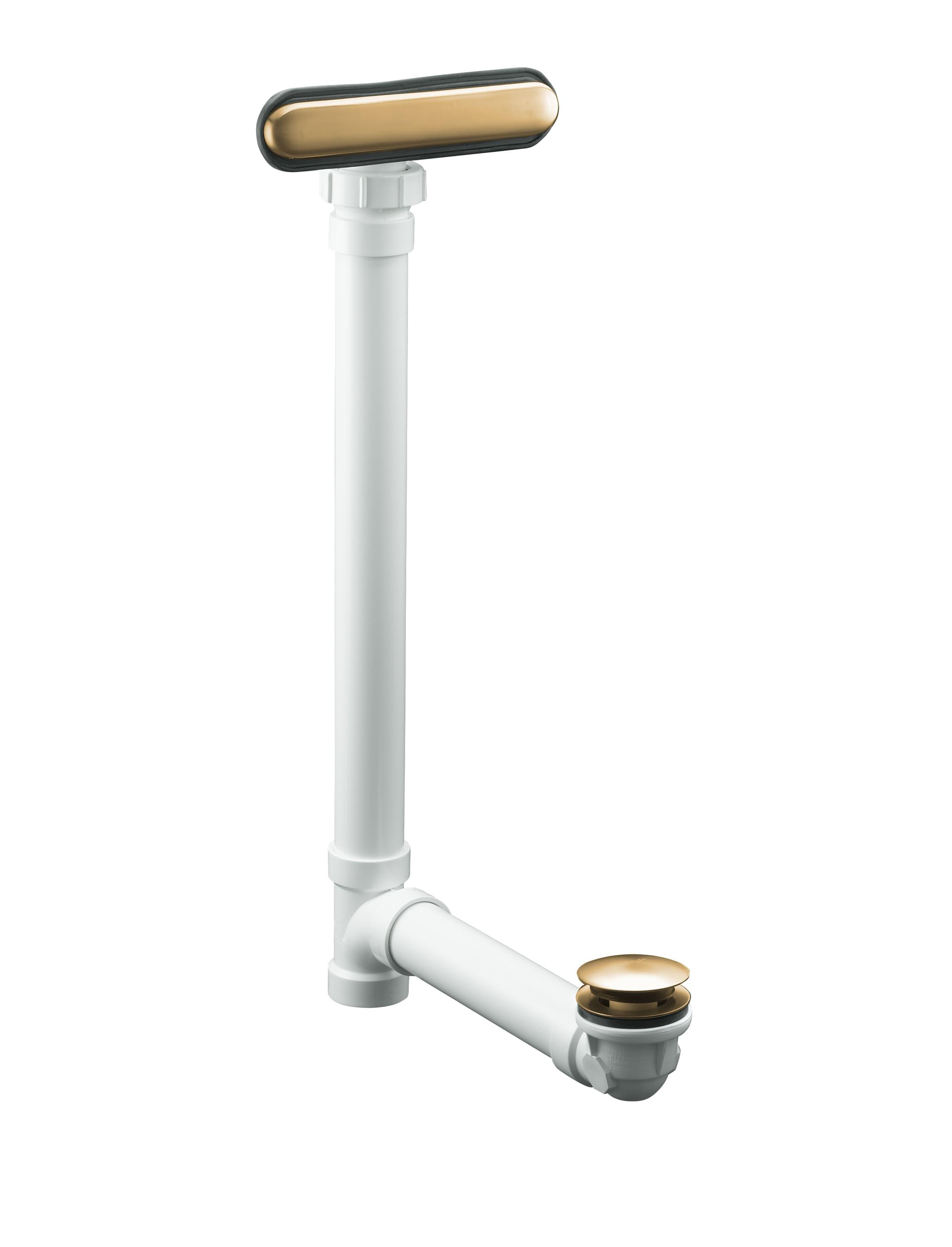 Clearflo Slotted 1.5" Leg Tub Drain with Overflow