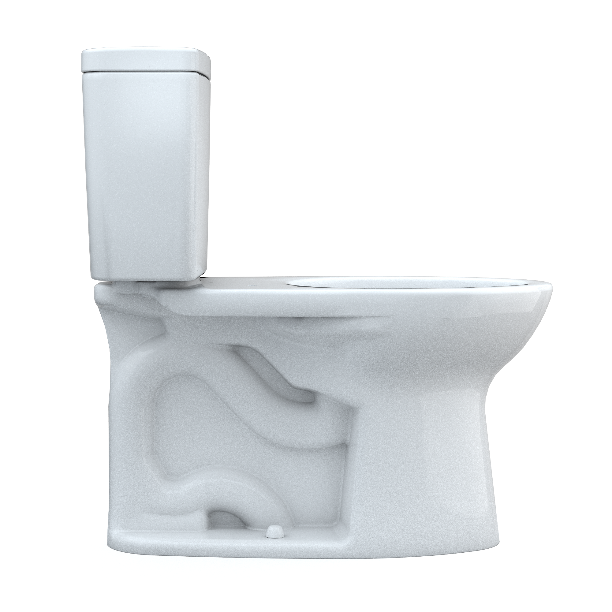 Drake® 1.28 GPF (Water Efficient) Elongated Two-Piece Toilet with Tornado Flush (Seat Not Included)