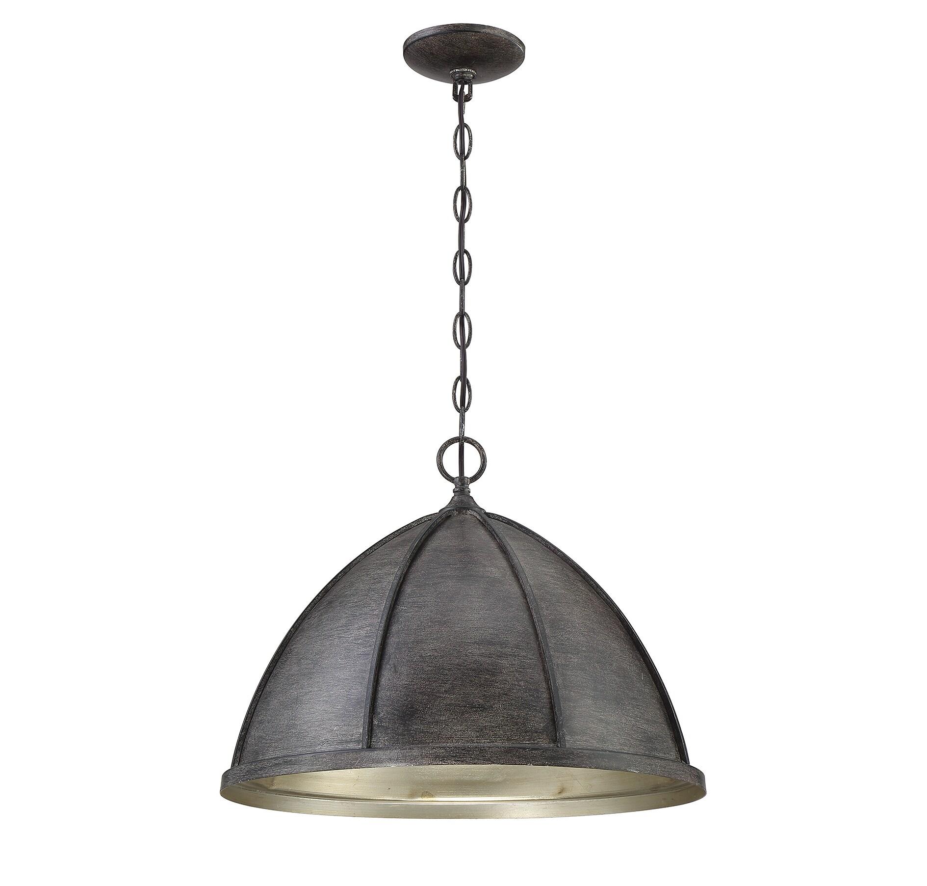 Savoy House Laramie 1 - Light Pendant in  Chelsea Walnut