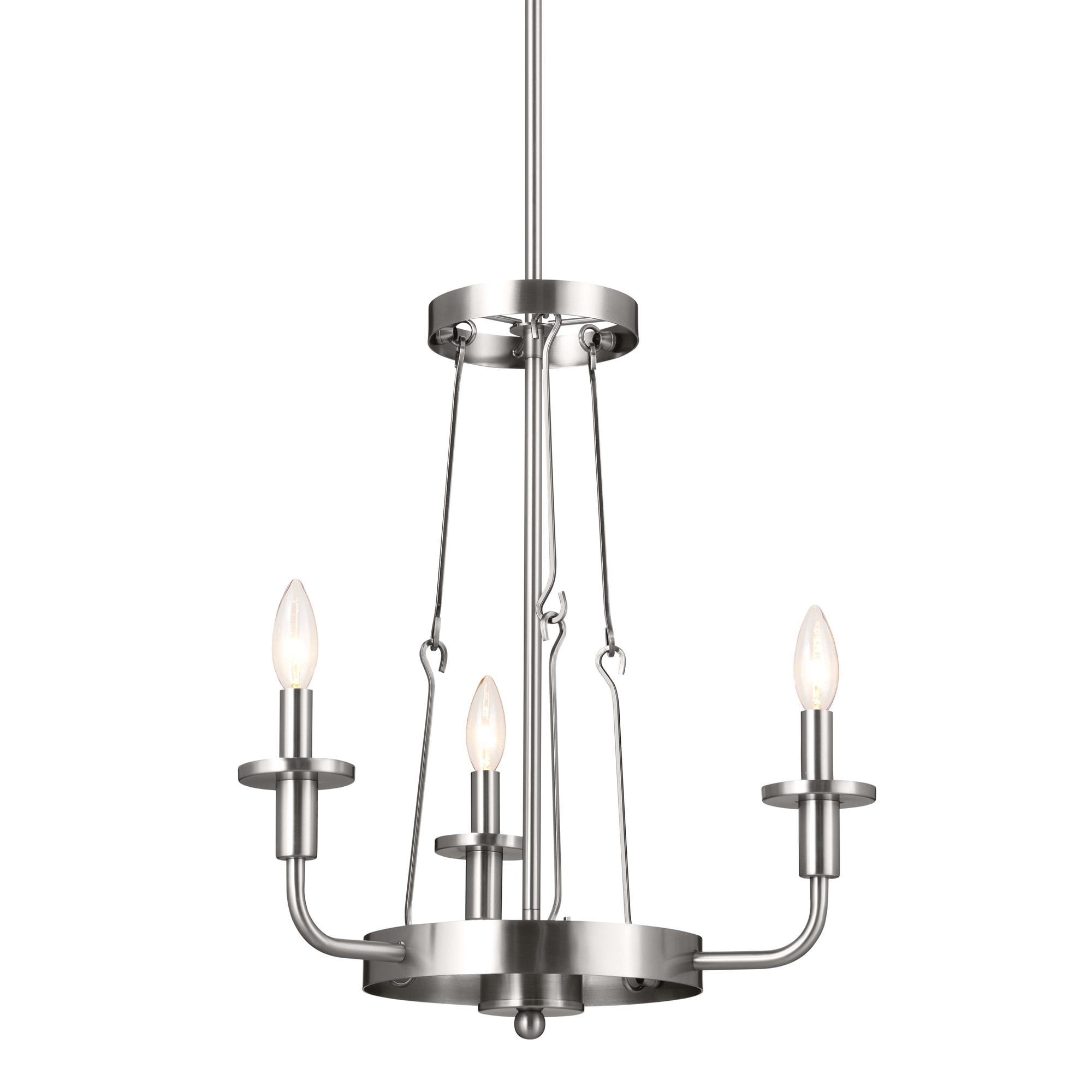Kichler Lighting Vetivene 3 - Light Chandelier in  Classic Pewter
