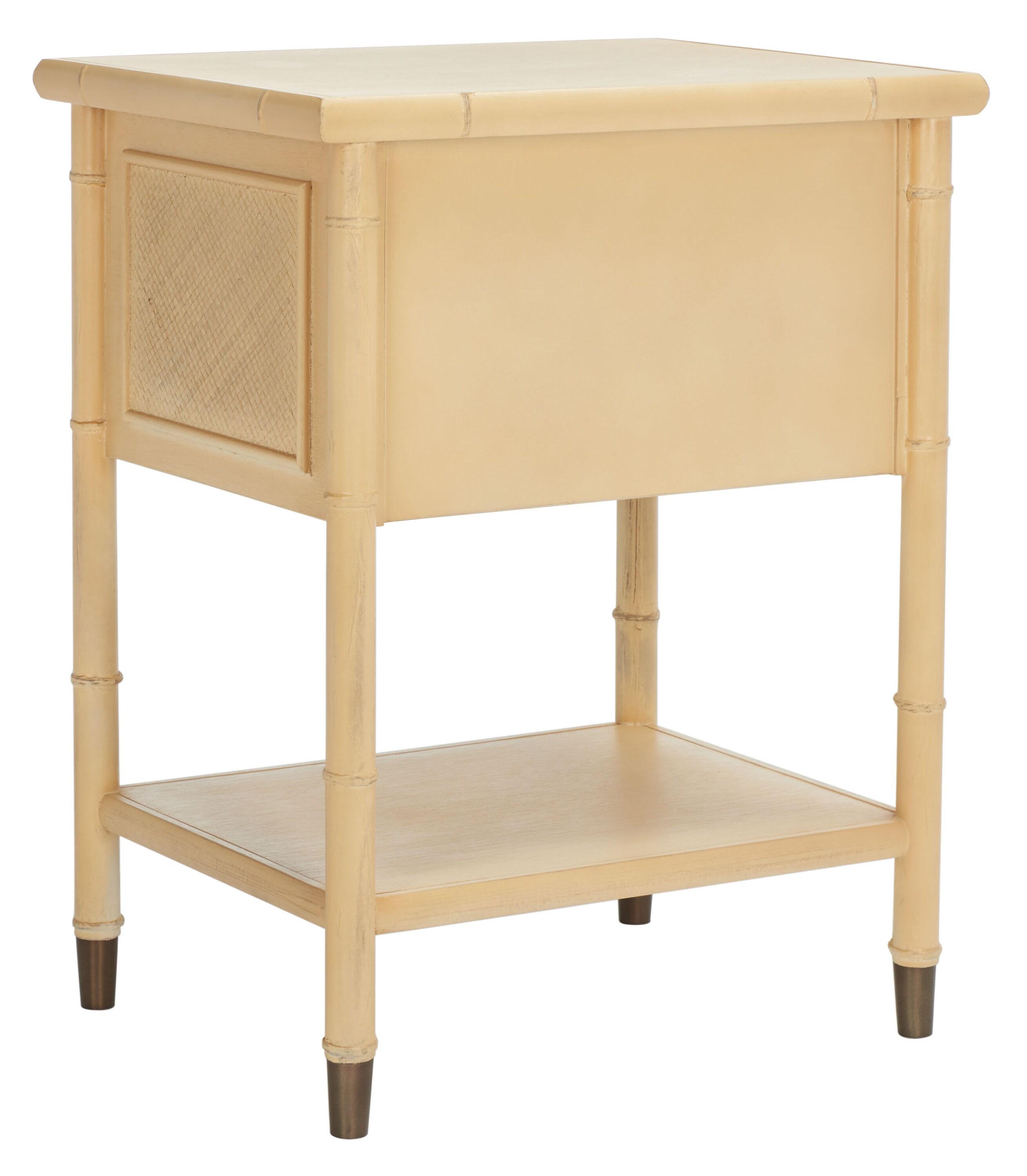 Ahab 2 Drawer 1 Shelf Accent Table - Safavieh