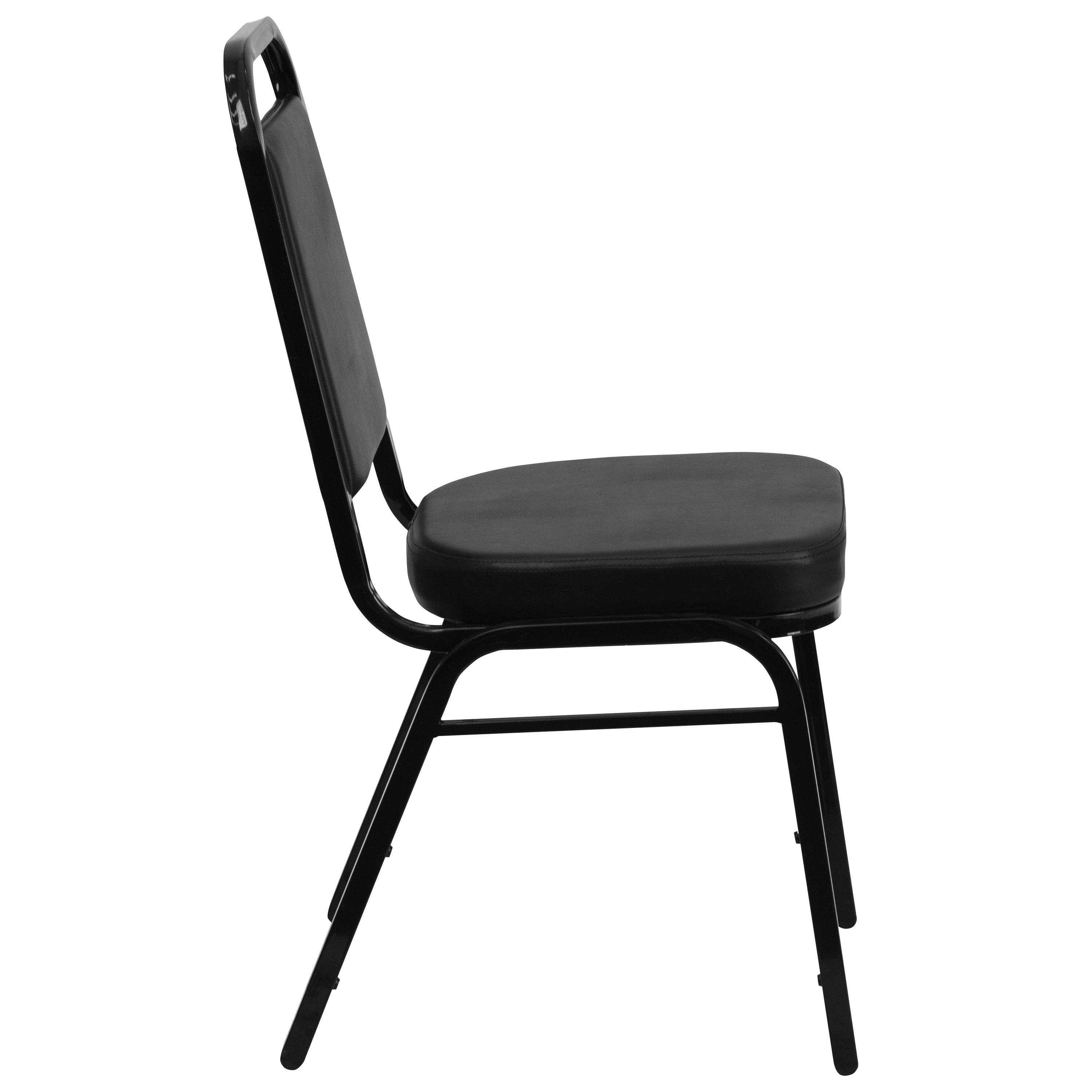 Amaya Trapezoidal Back Stacking Banquet Chair with 2.5" Thick Seat