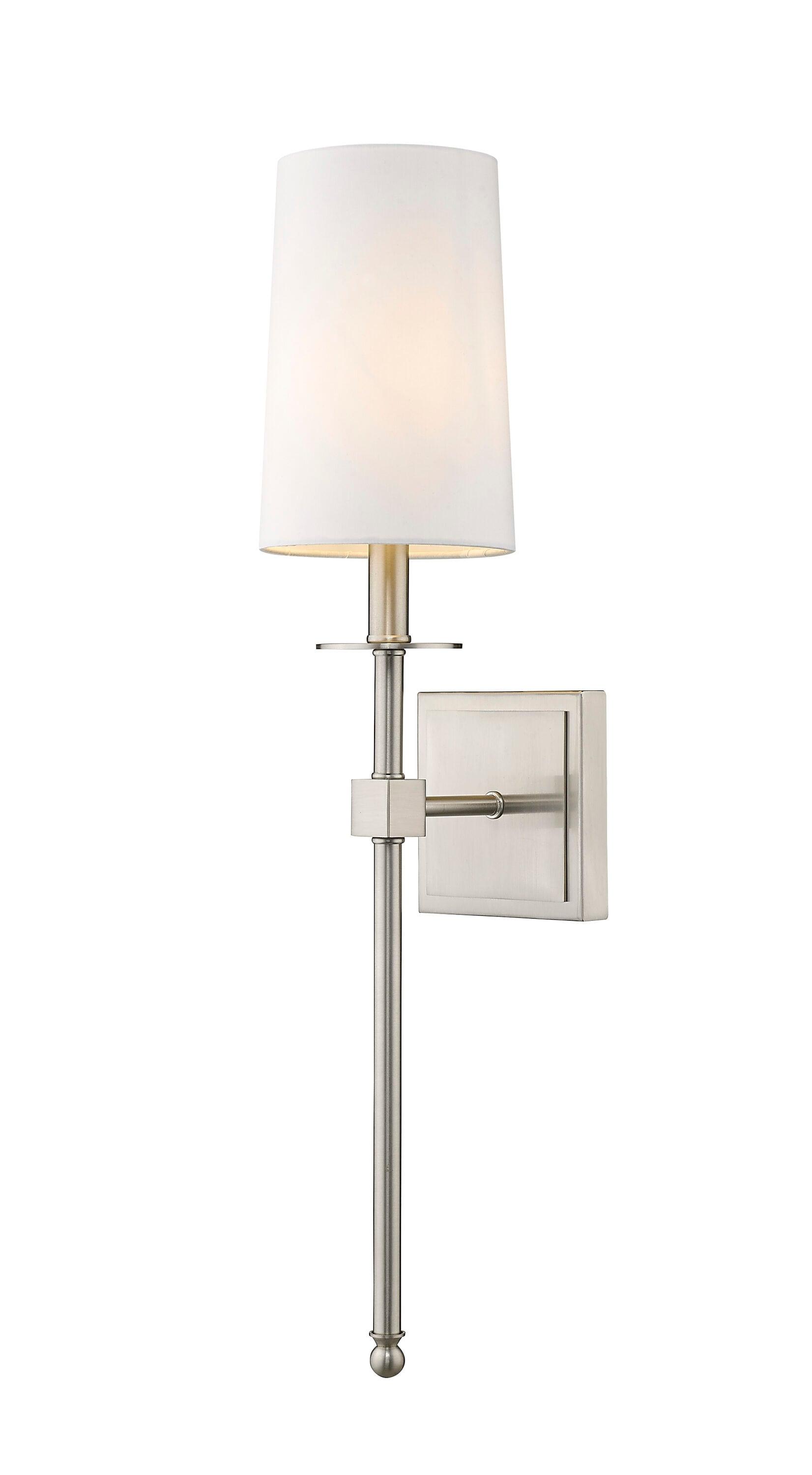 Z-Lite Camila 1 - Light Wall Light in  Brushed Nickel
