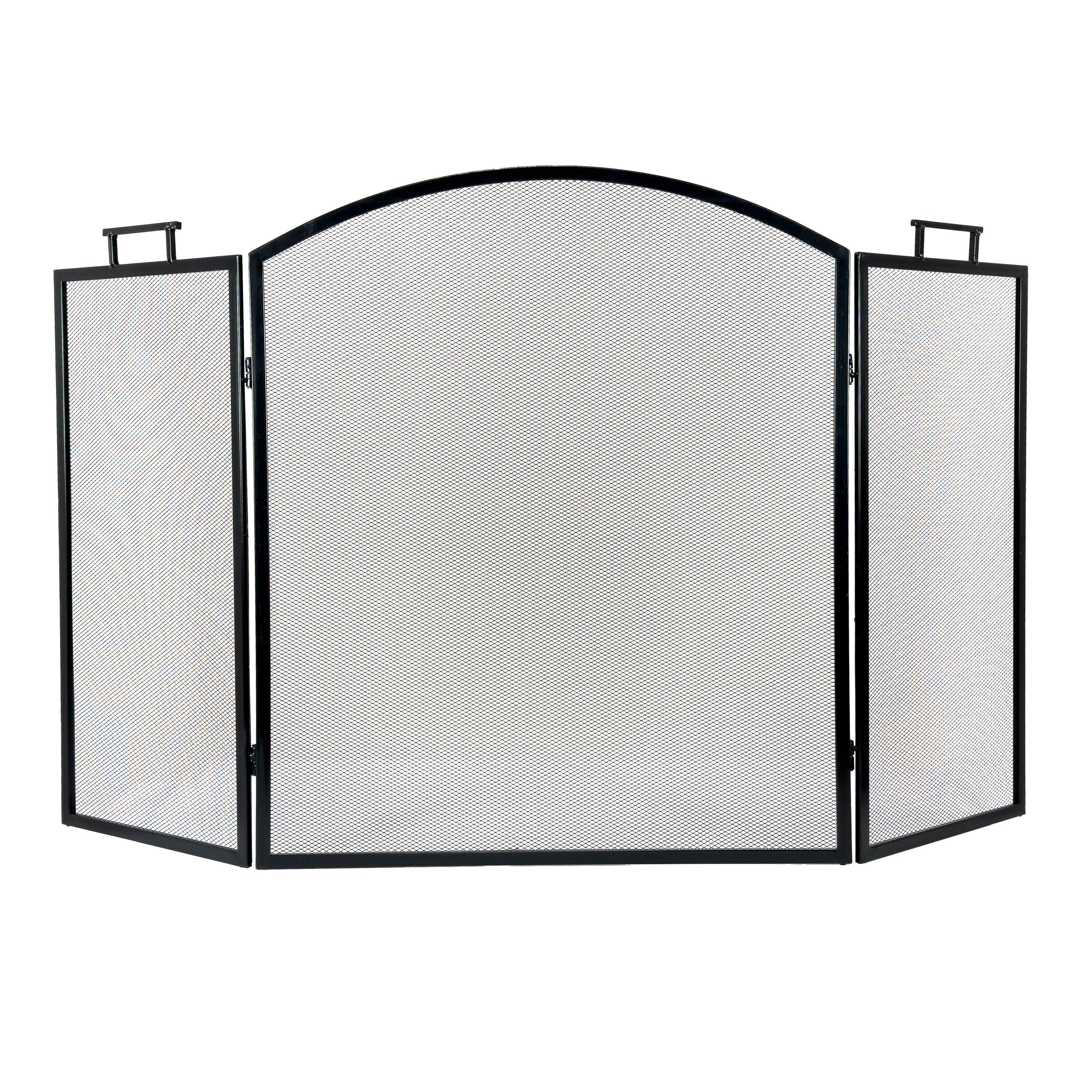 Dyna-Glo B1956194 Pleasant Hearth Classic Fireplace Screen - FA010S - Silver