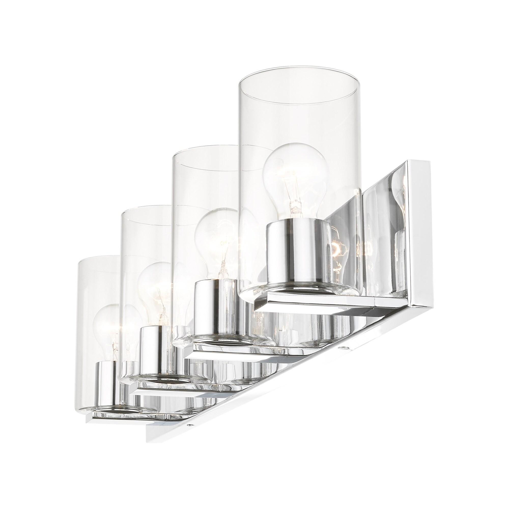 Livex Lighting Zurich 4 - Light Vanity in  Polished Chrome