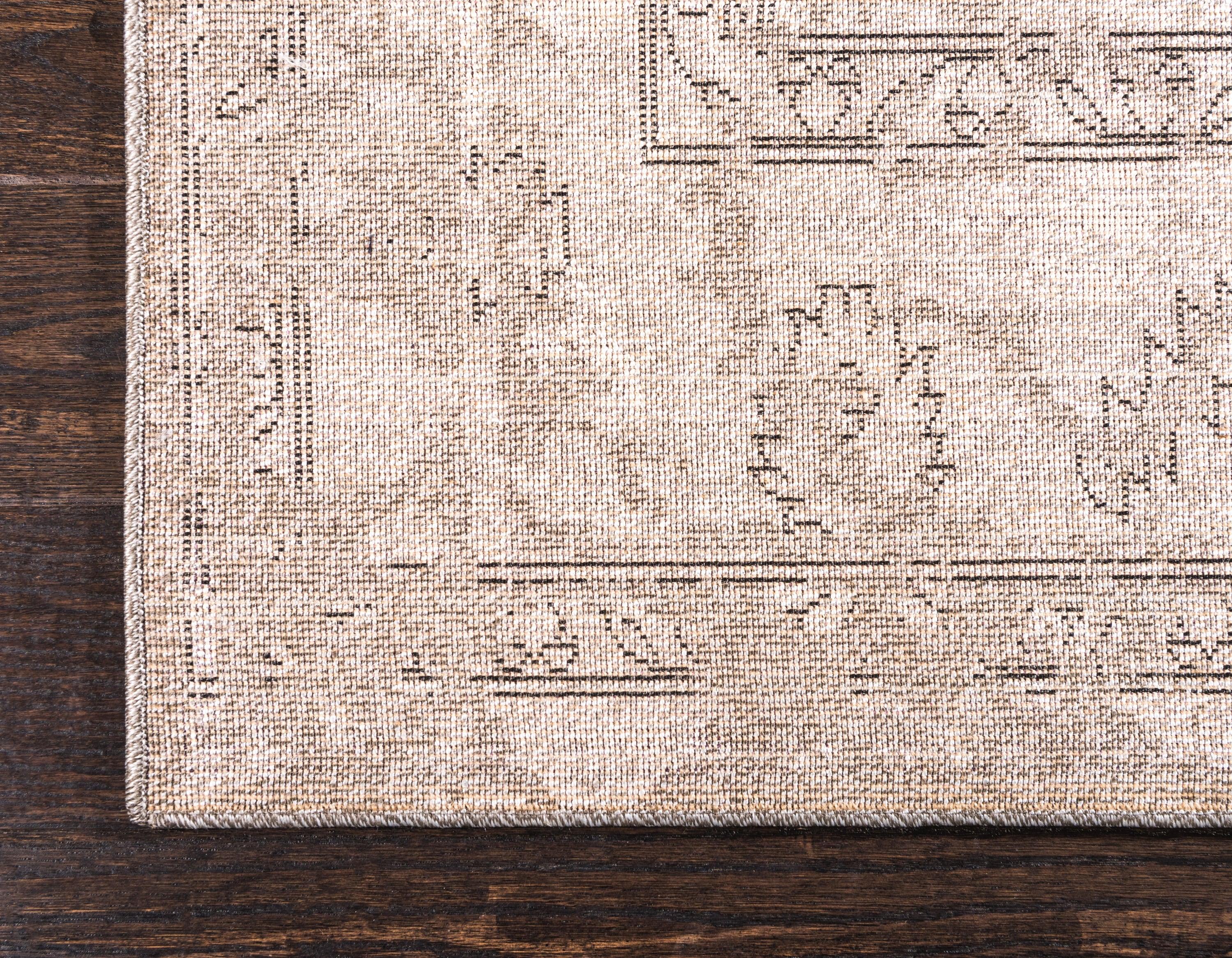 Unique Loom 6' 1 x 9' 0 Gray La Jolla Vintage Area Rug