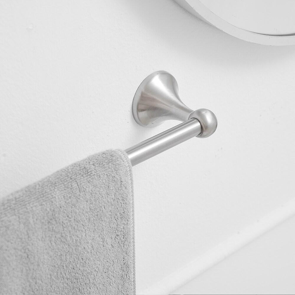 BWE Traditional 24 in. Wall Mounted Bathroom Accessories Towel Bar Space Saving and Easy to Install