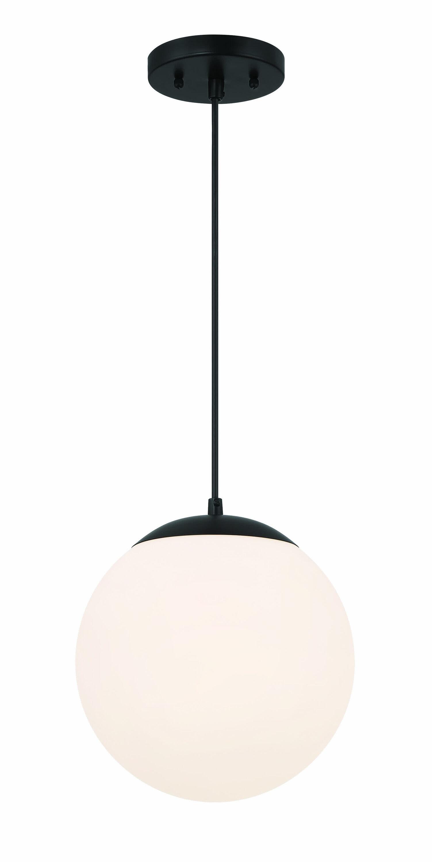 Craftmade Lighting Gaze 1 - Light Pendant in  Flat Black