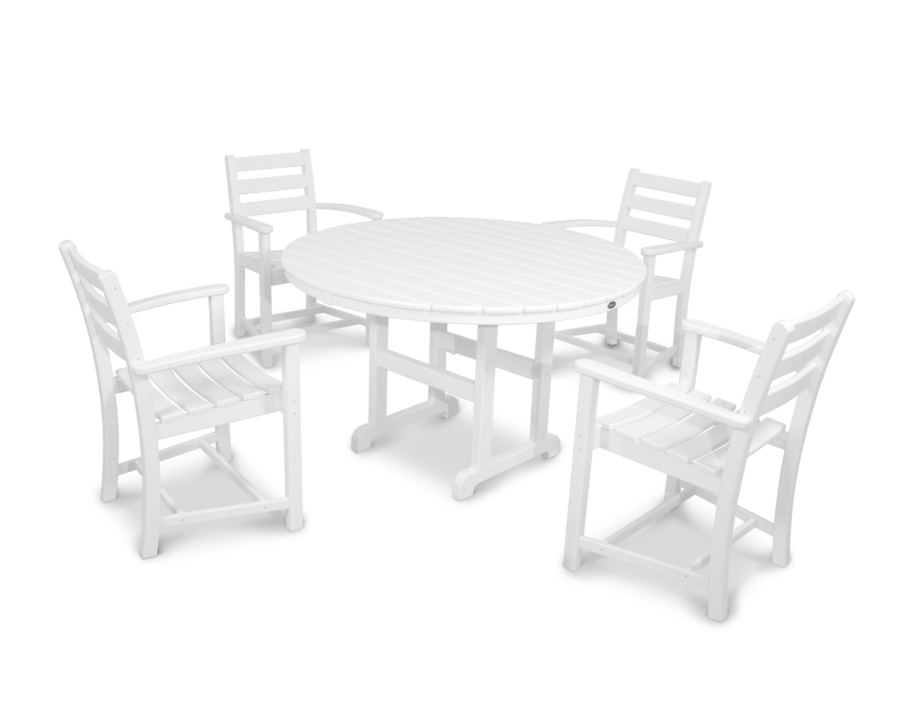 Monterey Bay 5-Piece Round Dining Set