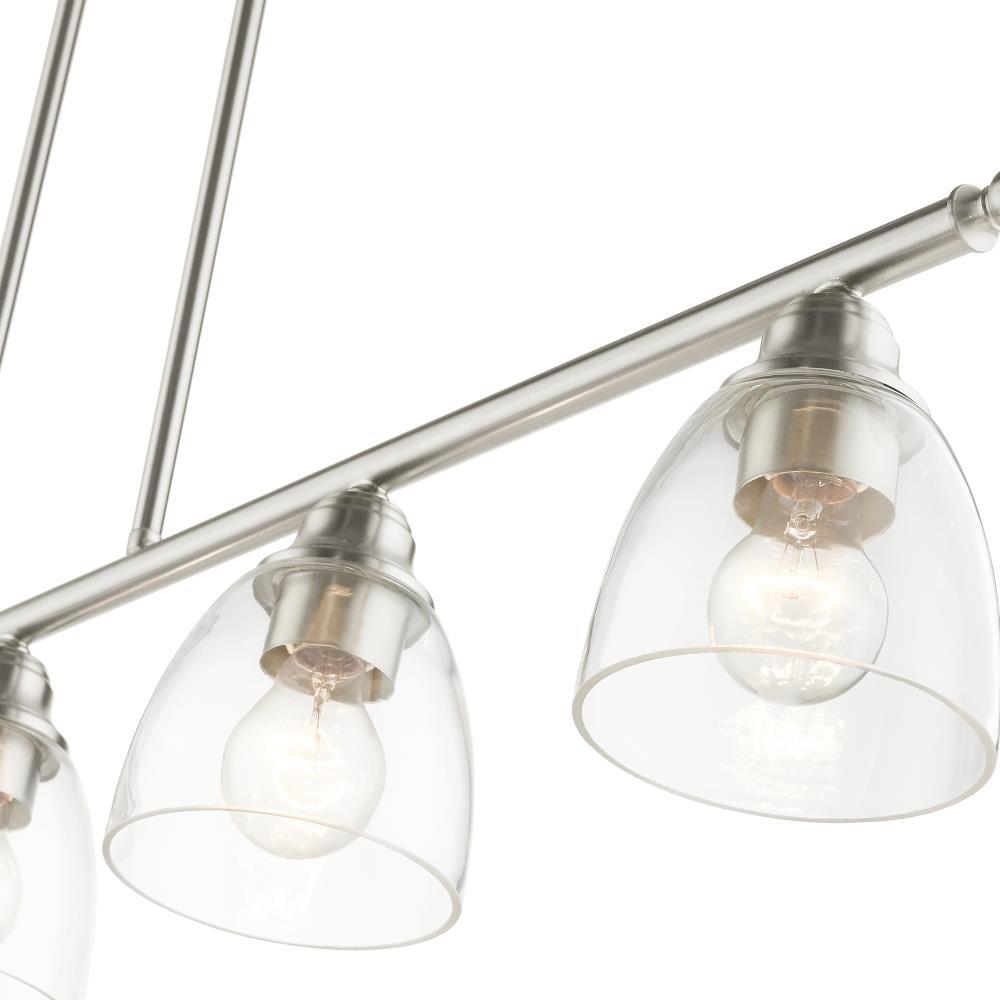 Livex Lighting Montgomery 5 - Light Chandelier in  Brushed Nickel