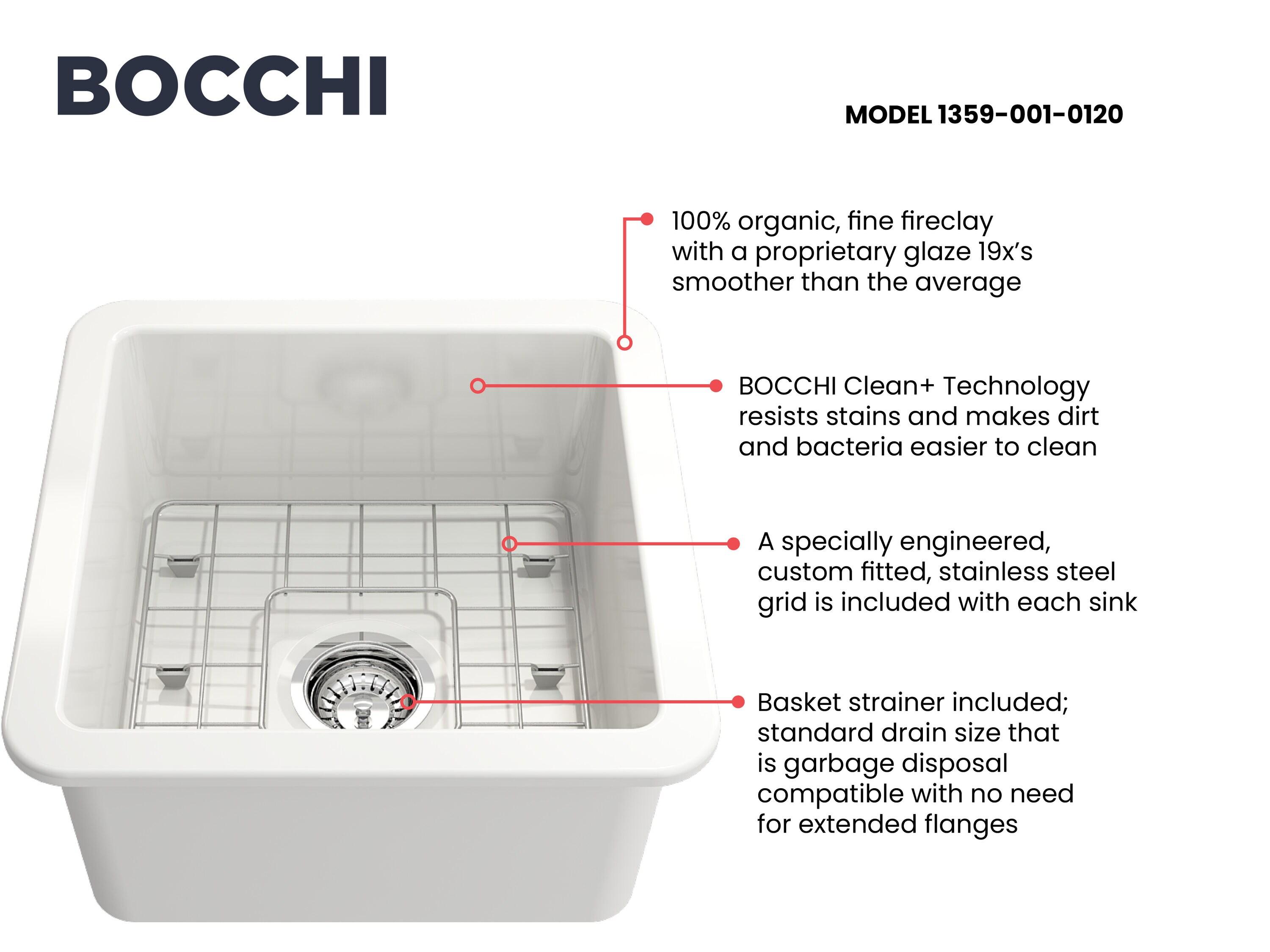 Sotto Dual-mount Fireclay 18 In. Single Bowl Bar Sink With Protective Bottom Grid And Strainer In White