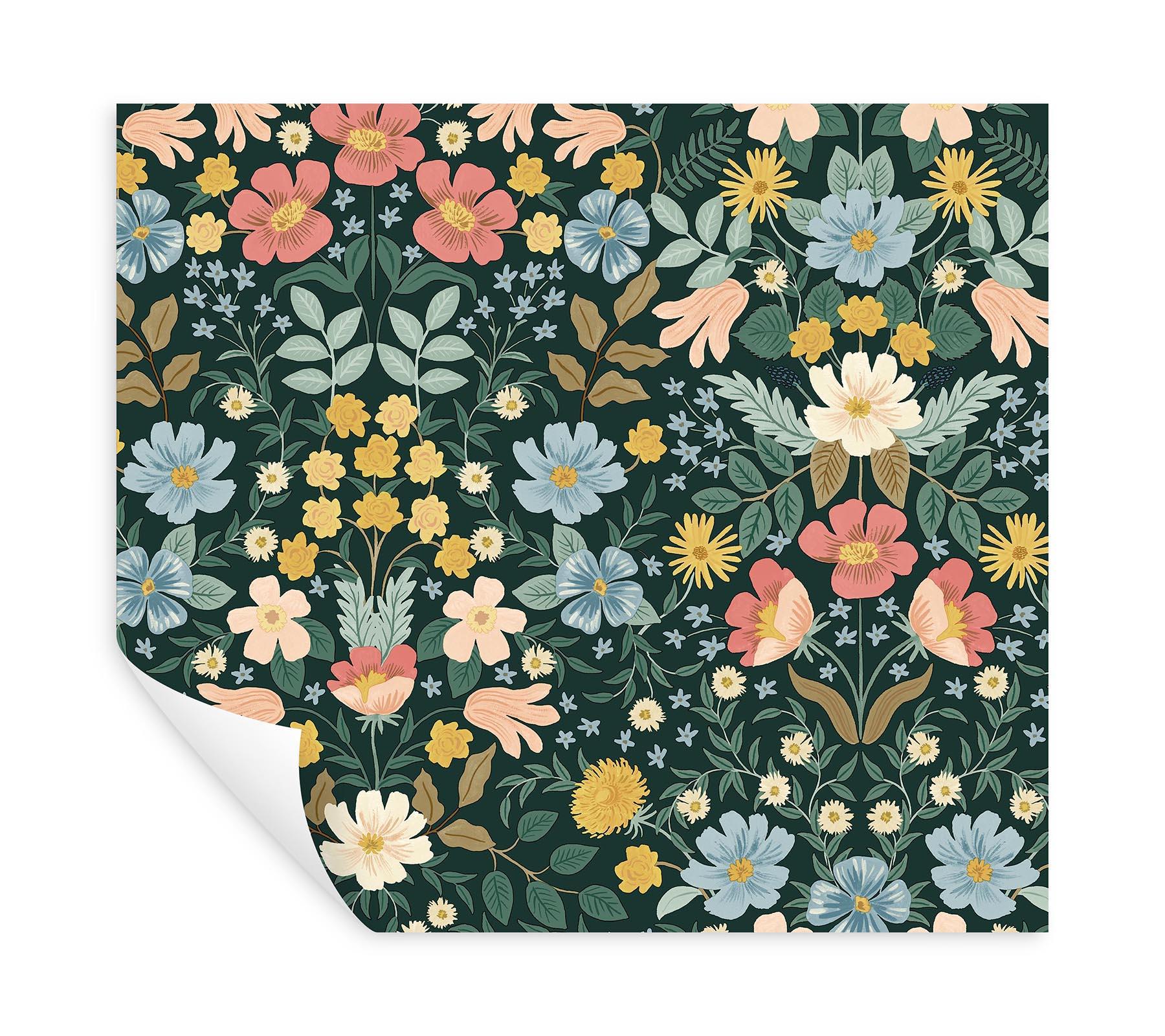 Bramble Garden 20" L x 27" W Peel and Stick Wallpaper Roll