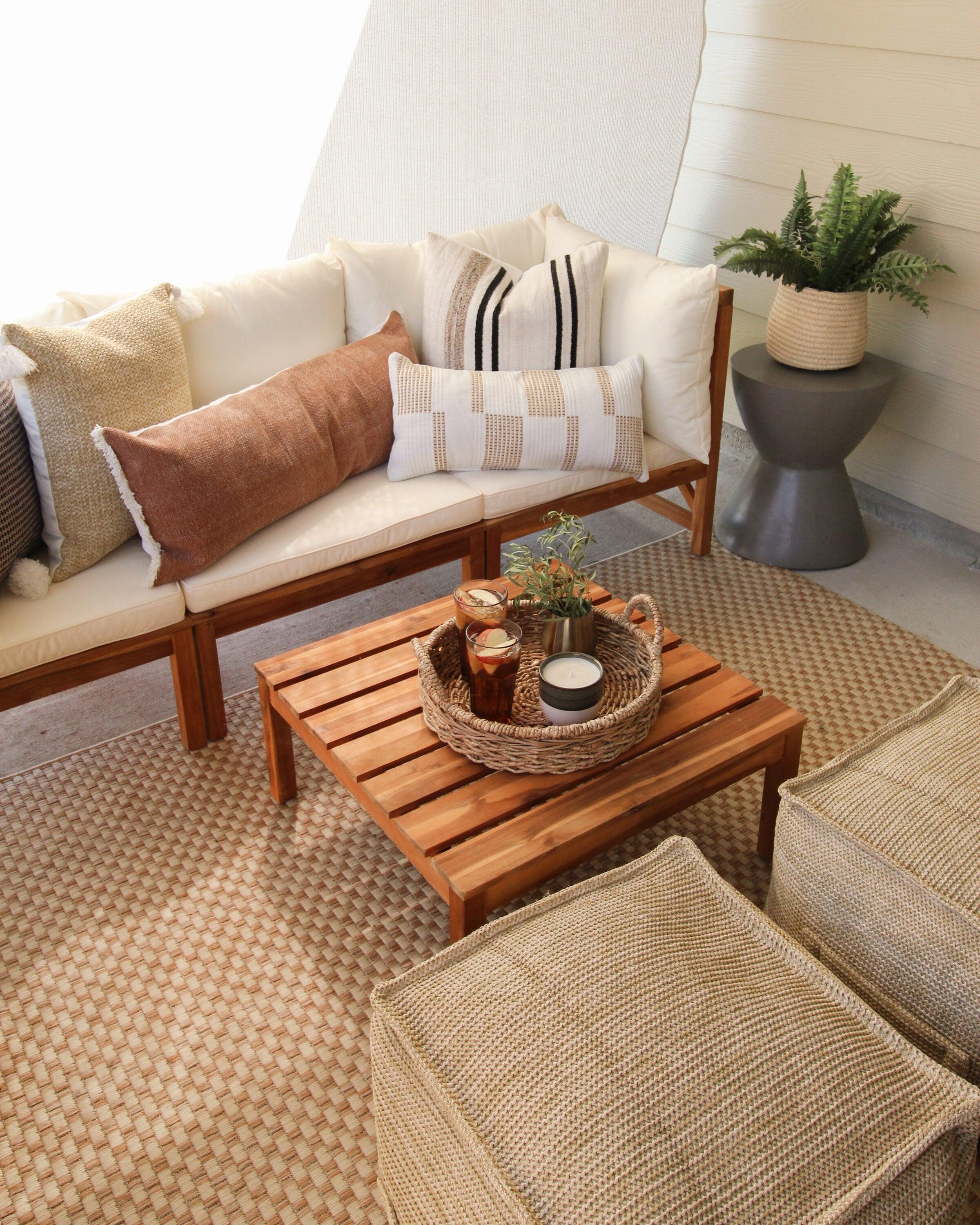 Lynwood Sectional - Indoor/Outdoor - PAT6713 - Natural/Beige - Safavieh