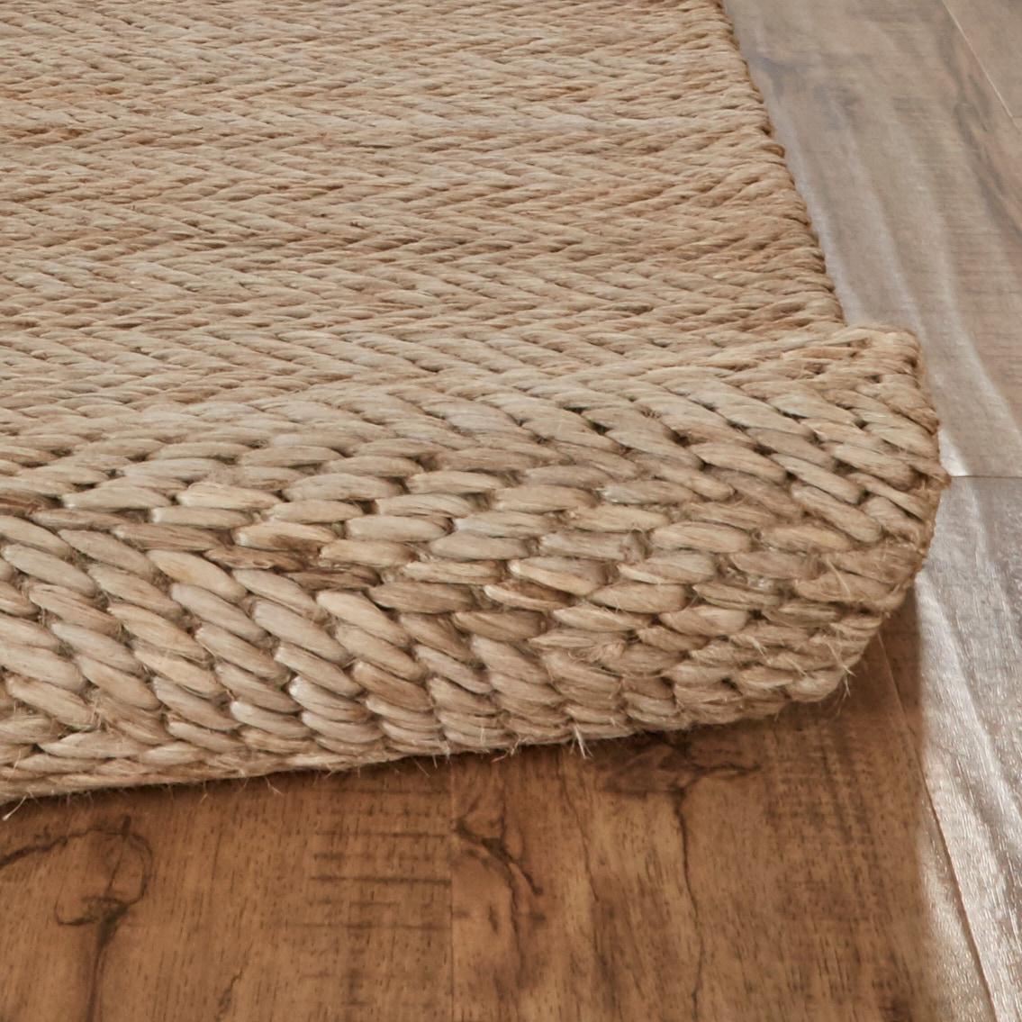 Feizy Kaelani Transitional Geometric, Tan/Gray, 8' x 11' Area Rug Handmade Reversible Casual Solid Floor Rug for Living room Bedroom