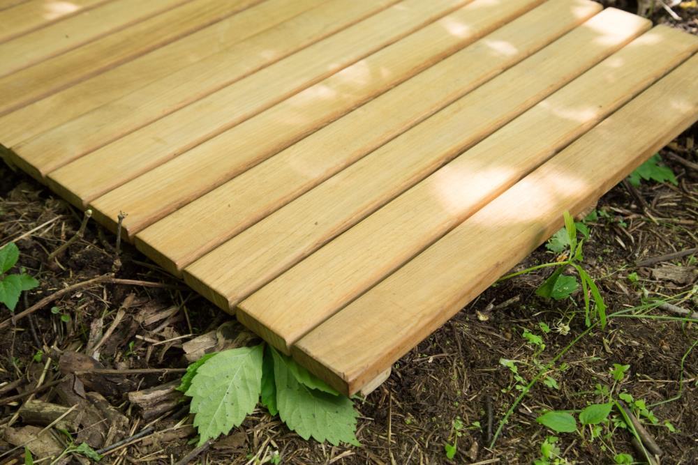 Teak Shower Mat