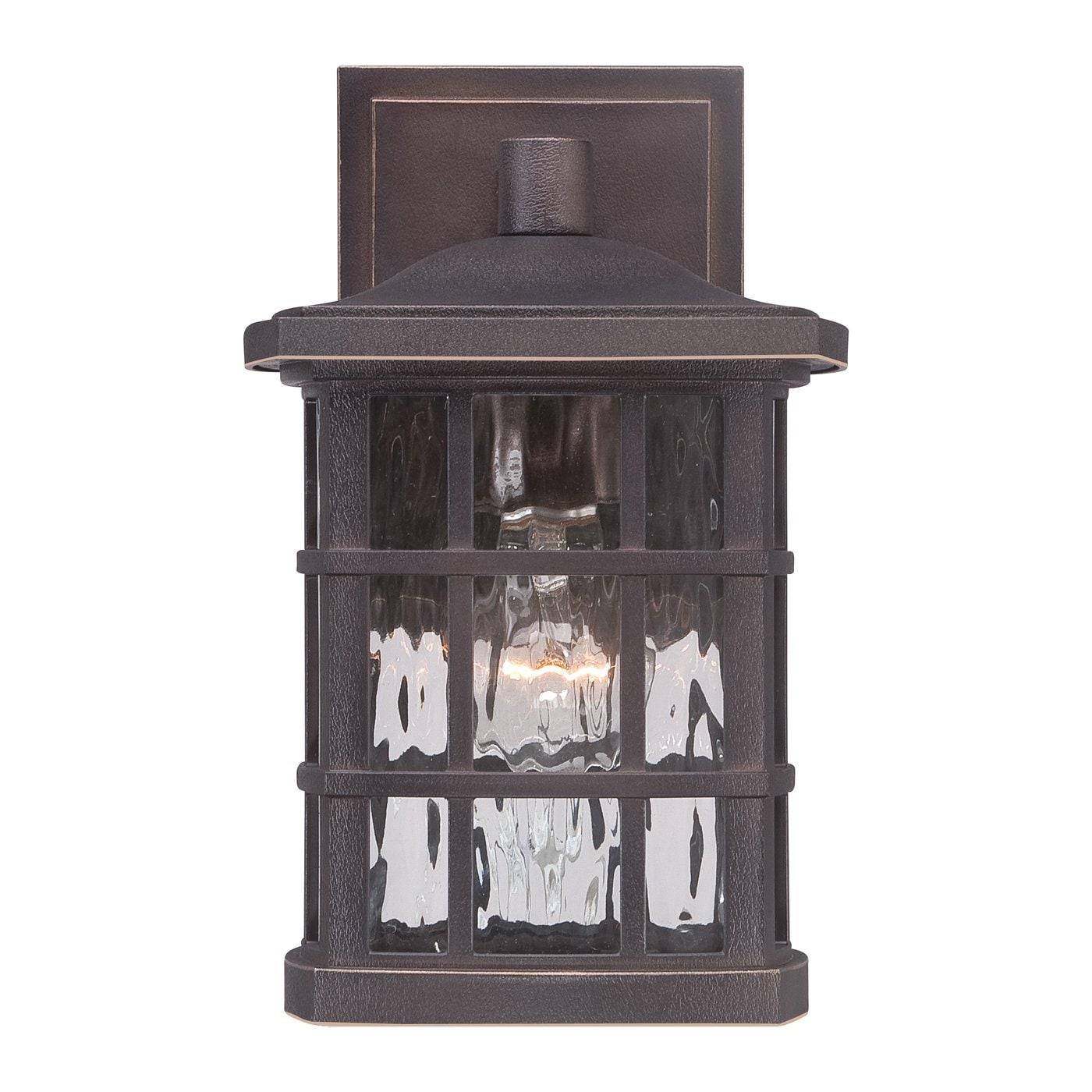 Quoizel Lighting Stonington 1 - Light Sconce in  Palladian Bronze