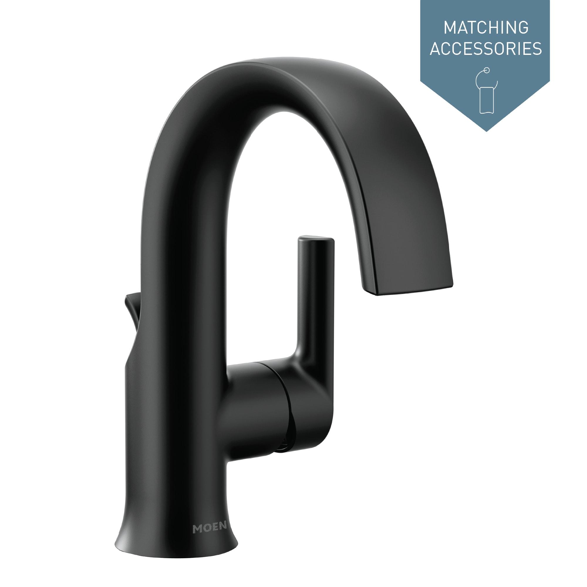 Doux Single Hole Bathroom Faucet with Drain Assembly