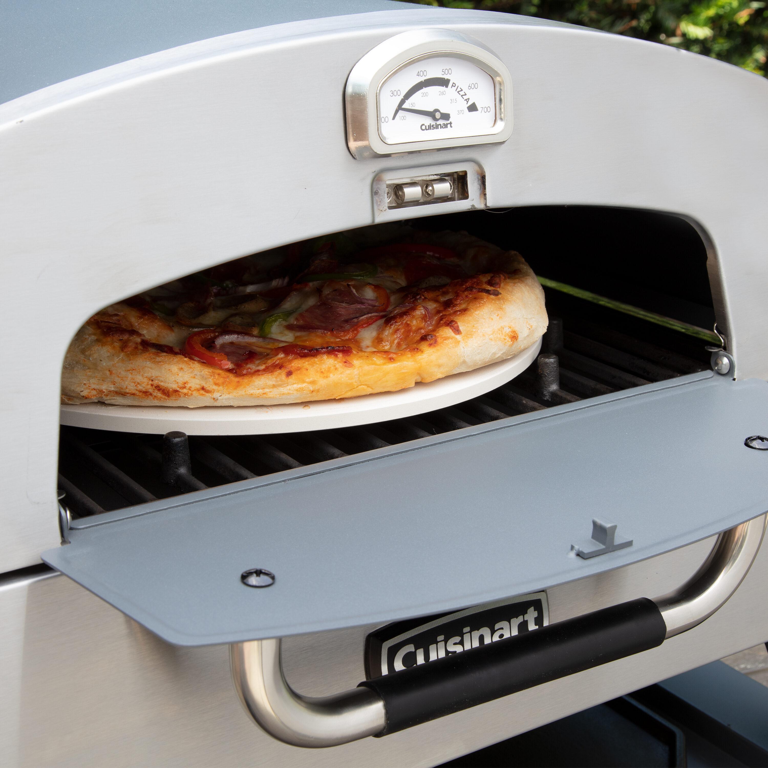 Cuisinart Stainless Steel Propane Grill, Griddle, & Pizza Oven