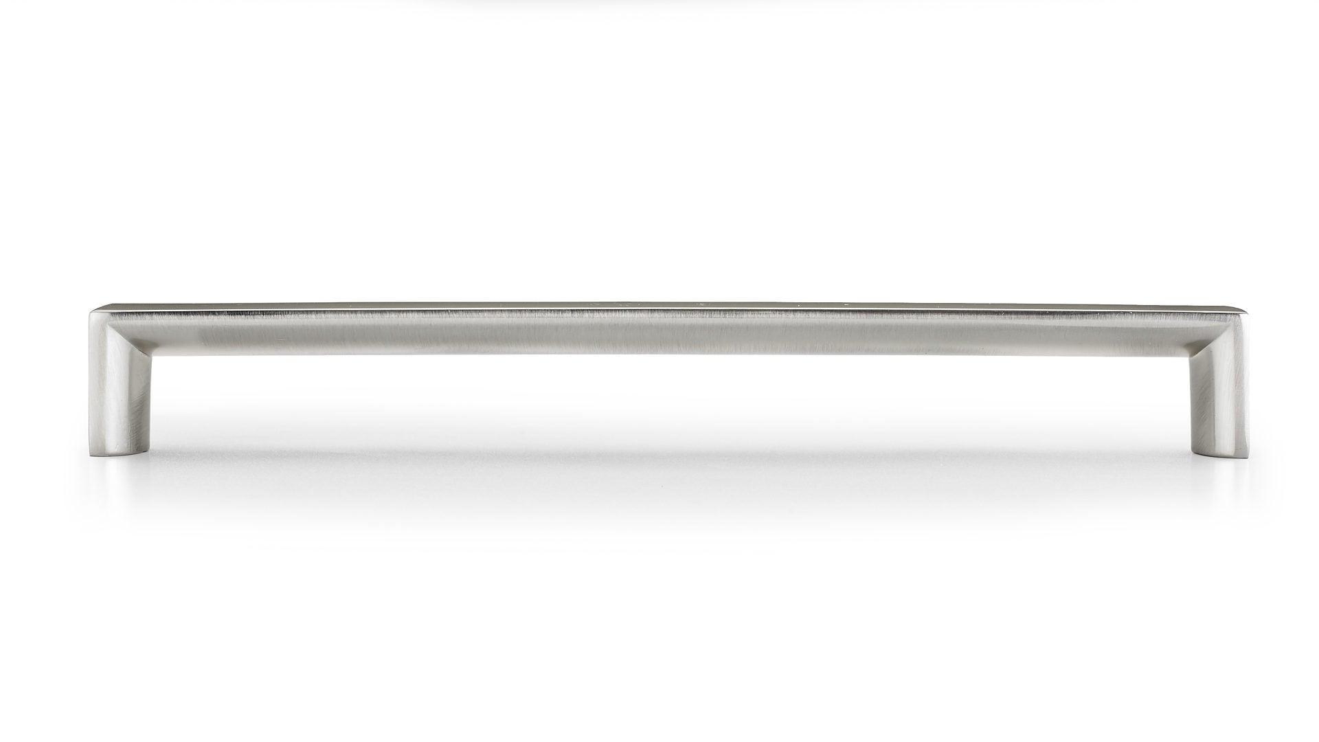 Brushed Nickel Modern Cabinet and Drawer Pull Handle