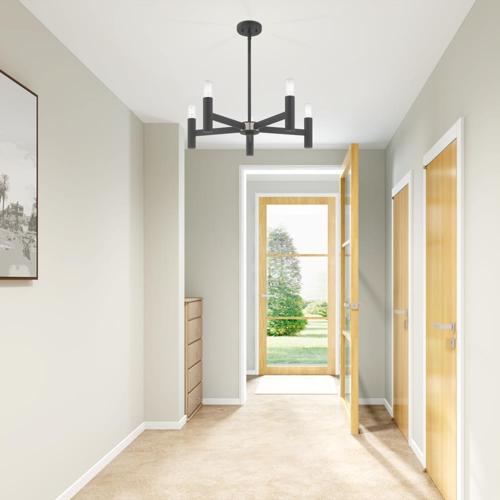 Livex Lighting - Copenhagen - 5 Light Chandelier in Mid Century Modern Style -