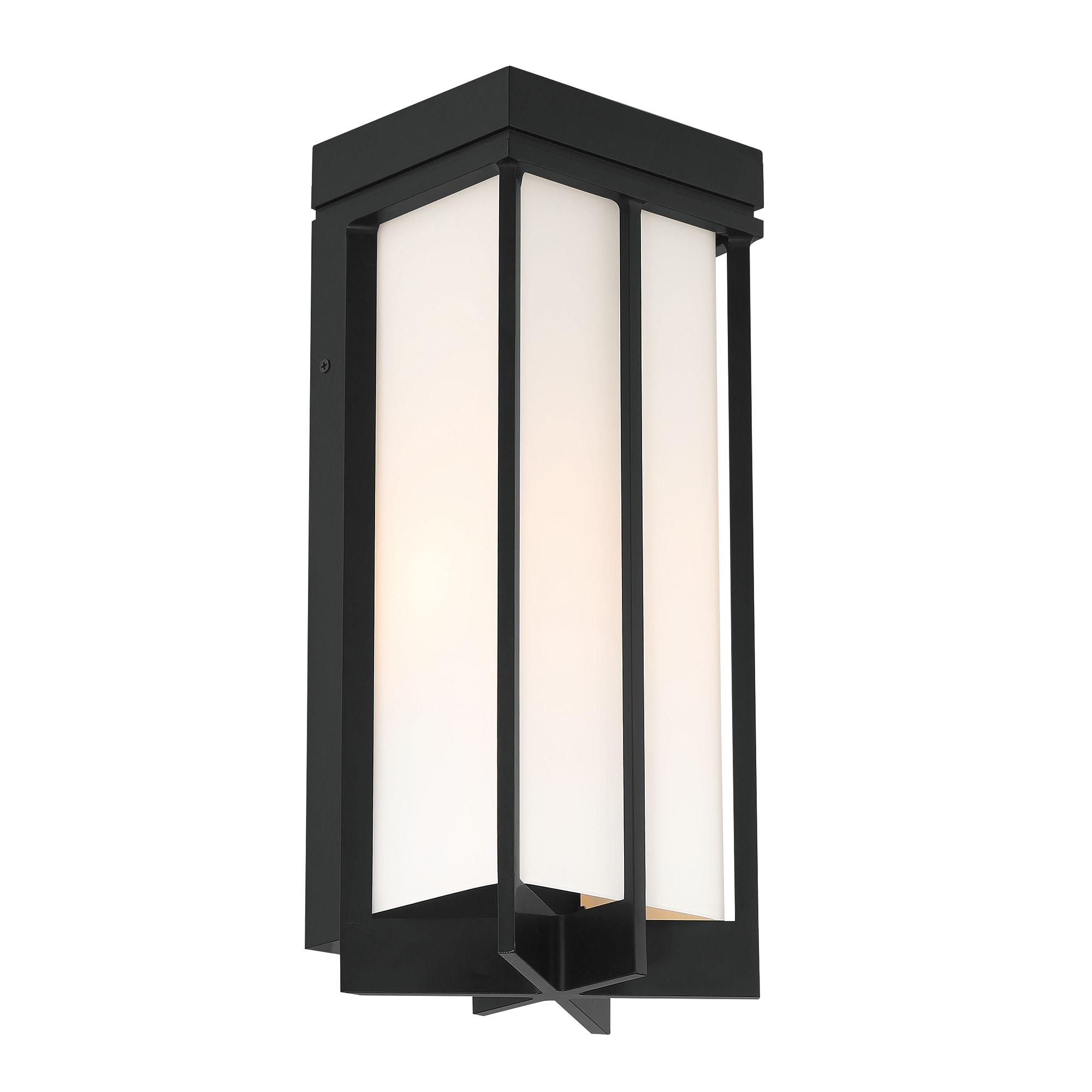 Designers Fountain Eads 7 Light Matte Black Outdoor Wall Lantern, D248L-7OW-MB