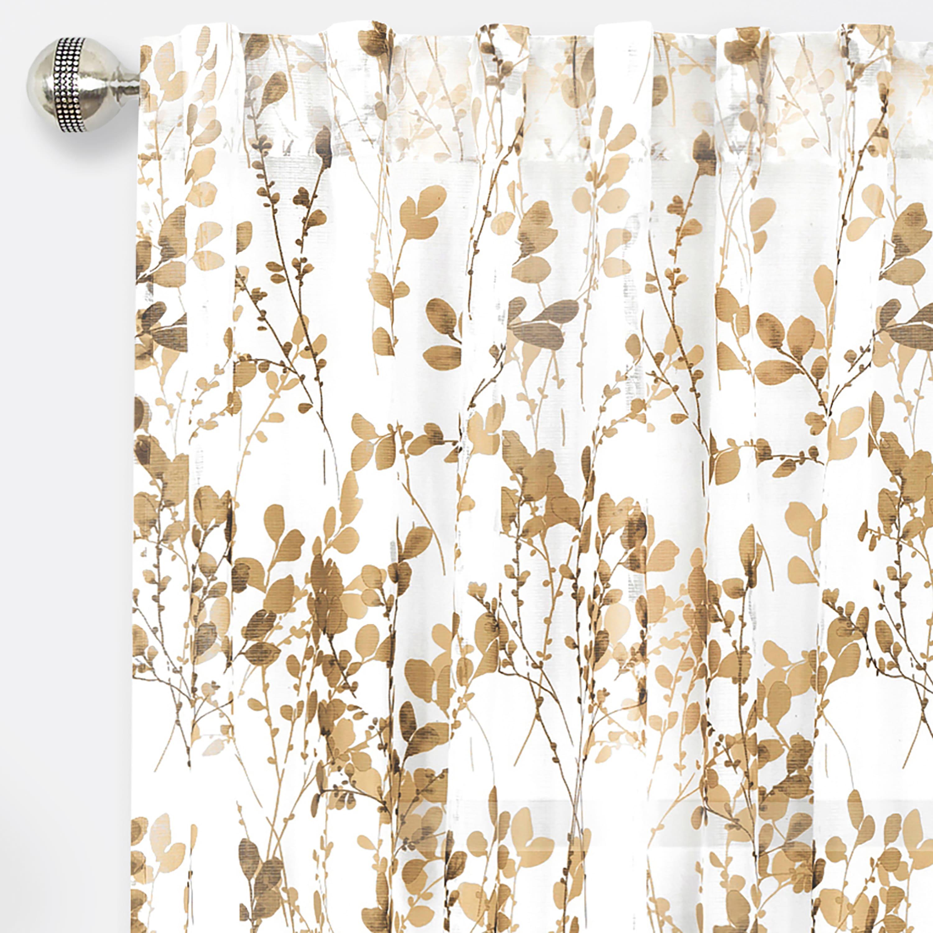Molineux Polyester Semi Sheer Curtain Panel