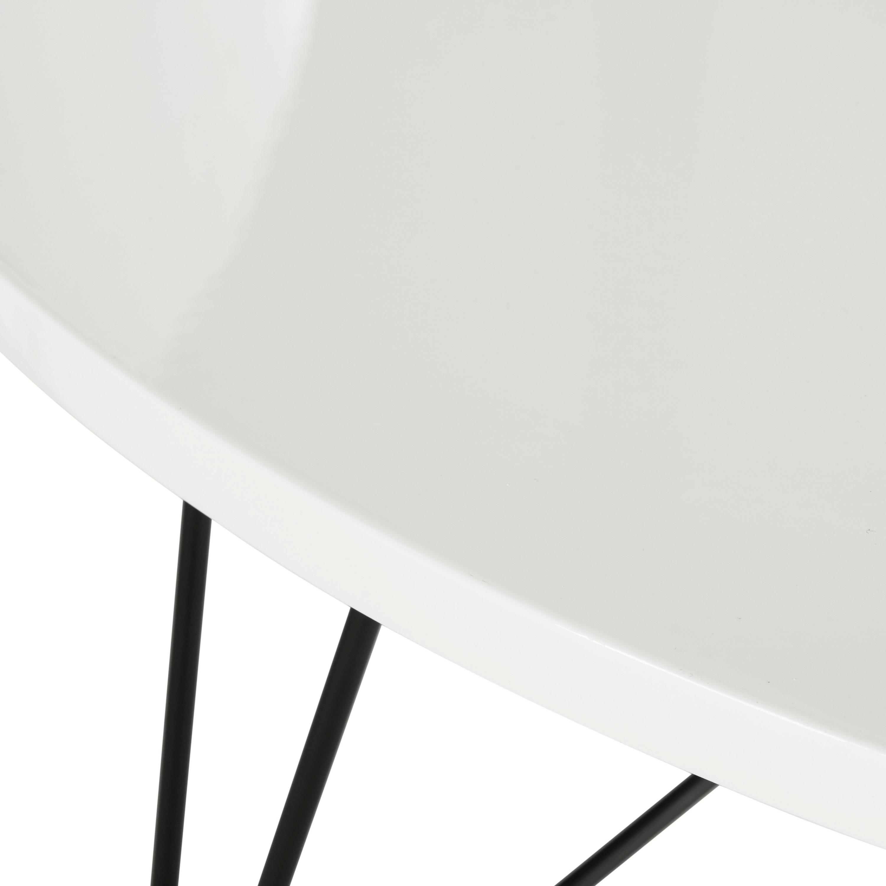 Maris Coffee Table - Lacquer White - Safavieh