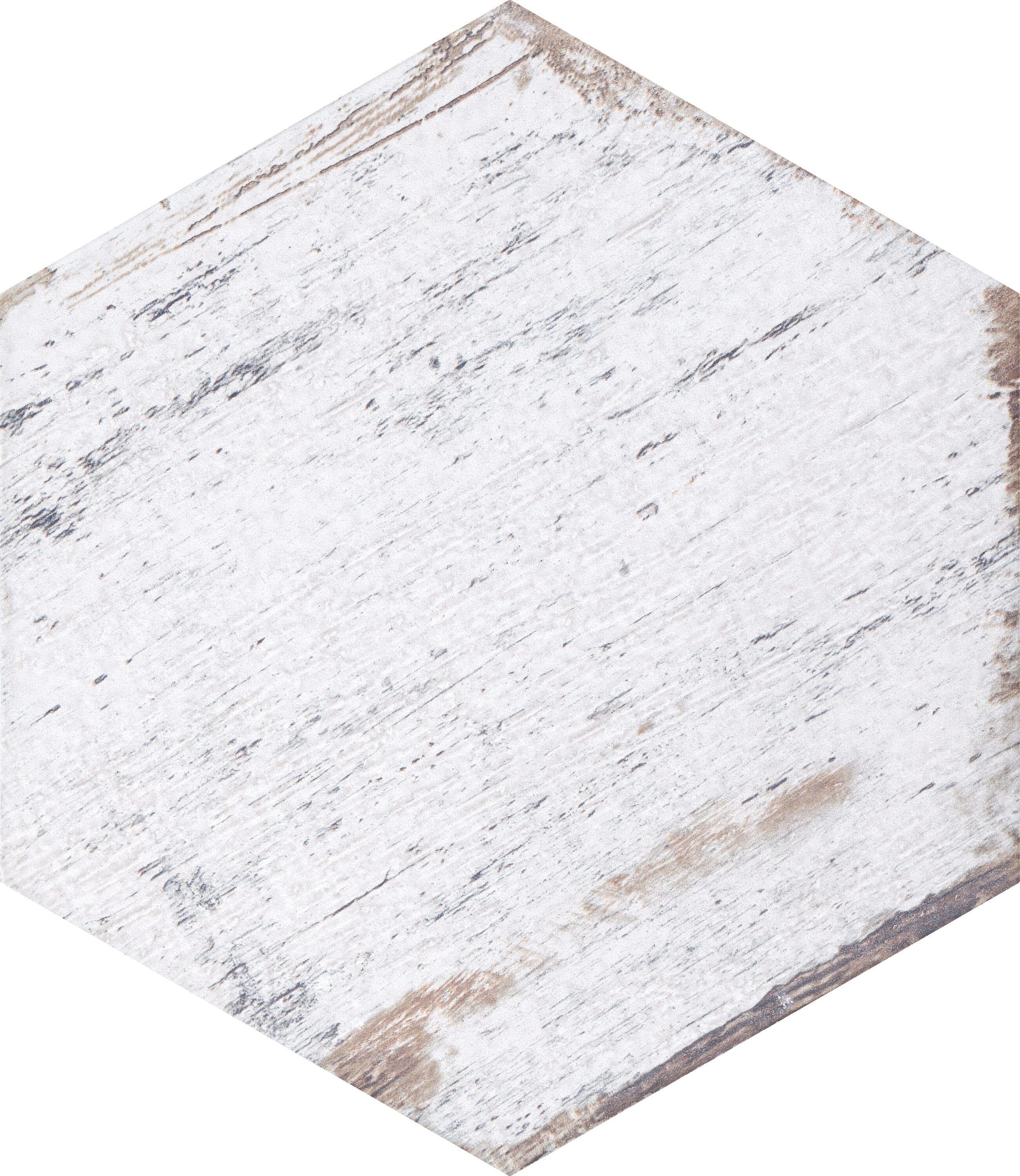 Retro 7" x 8" Porcelain Wood Look Wall & Floor Tile