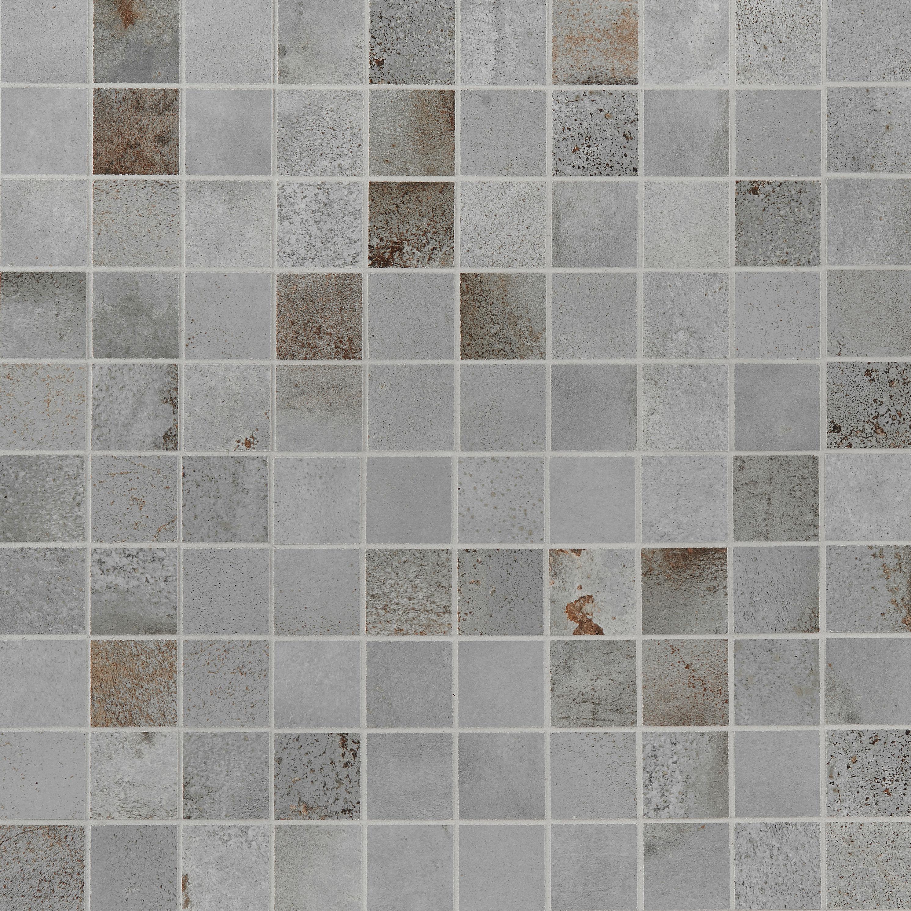 Angela Harris Fuller 11.81 in. x 11.81 in. Matte Porcelain Floor and Wall Mosaic Tile