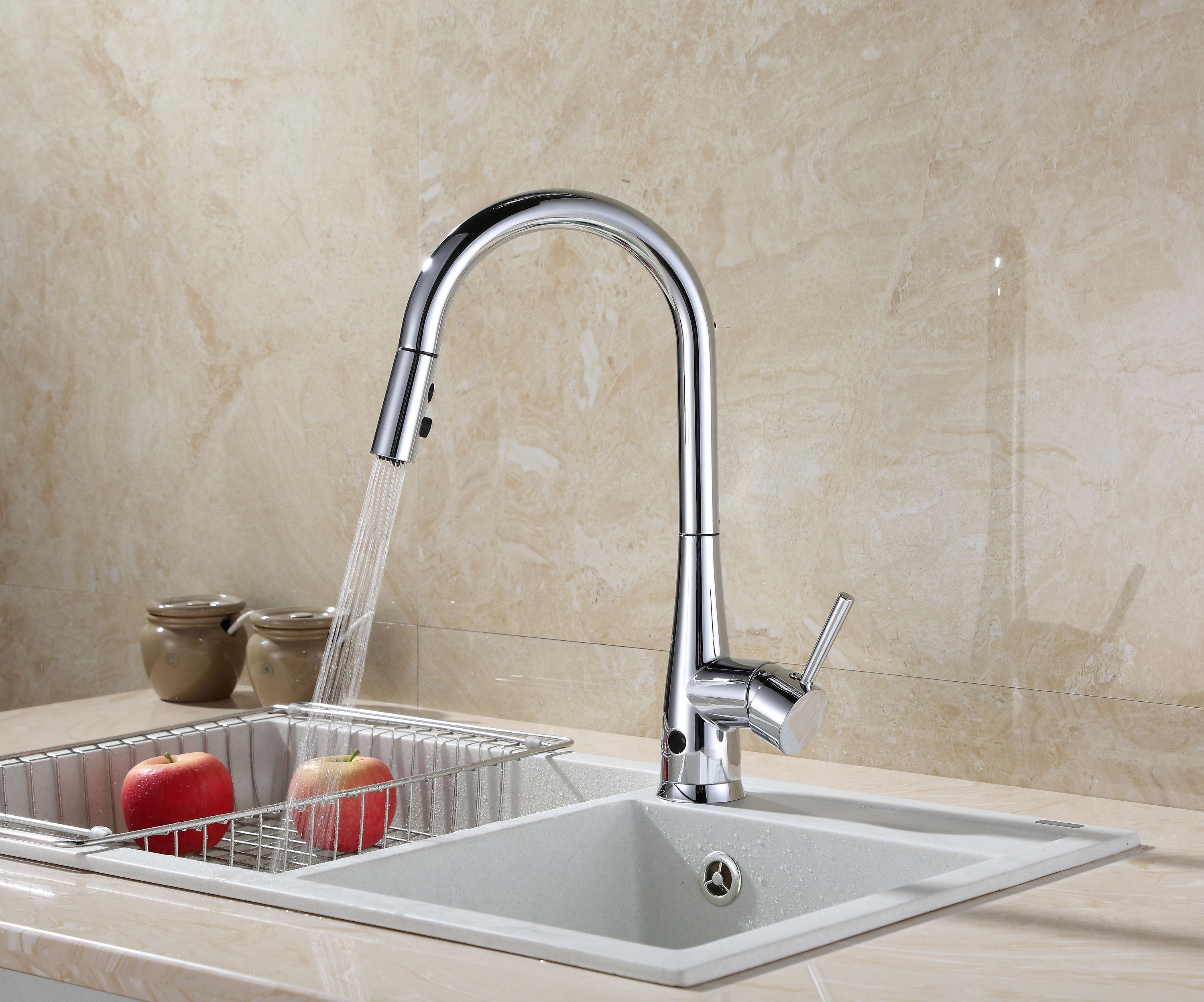 RunFine Group Pull Down Touchless Kitchen Faucet