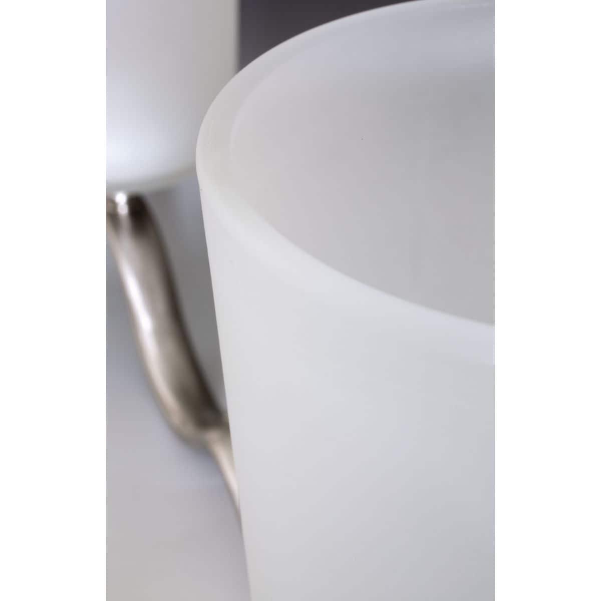 Progress Lighting, Inspire Collection, 2-Light Wall Sconce, Polished Chrome, Etched Glass Shades