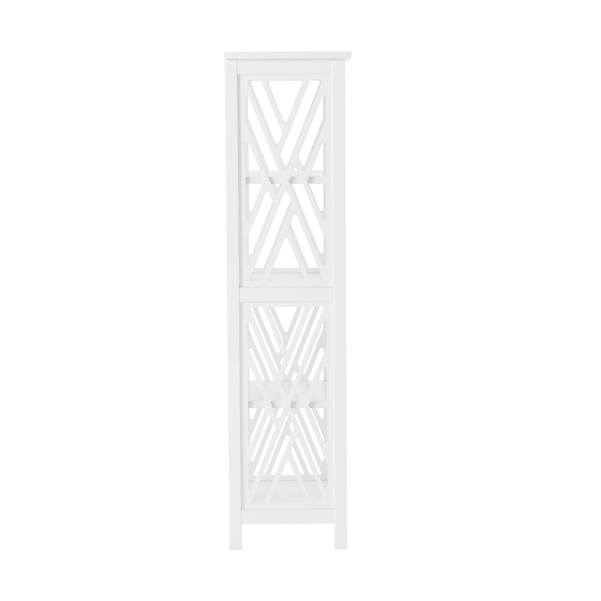 Coventry Bath Tall Storage Shelf White - Alaterre Furniture